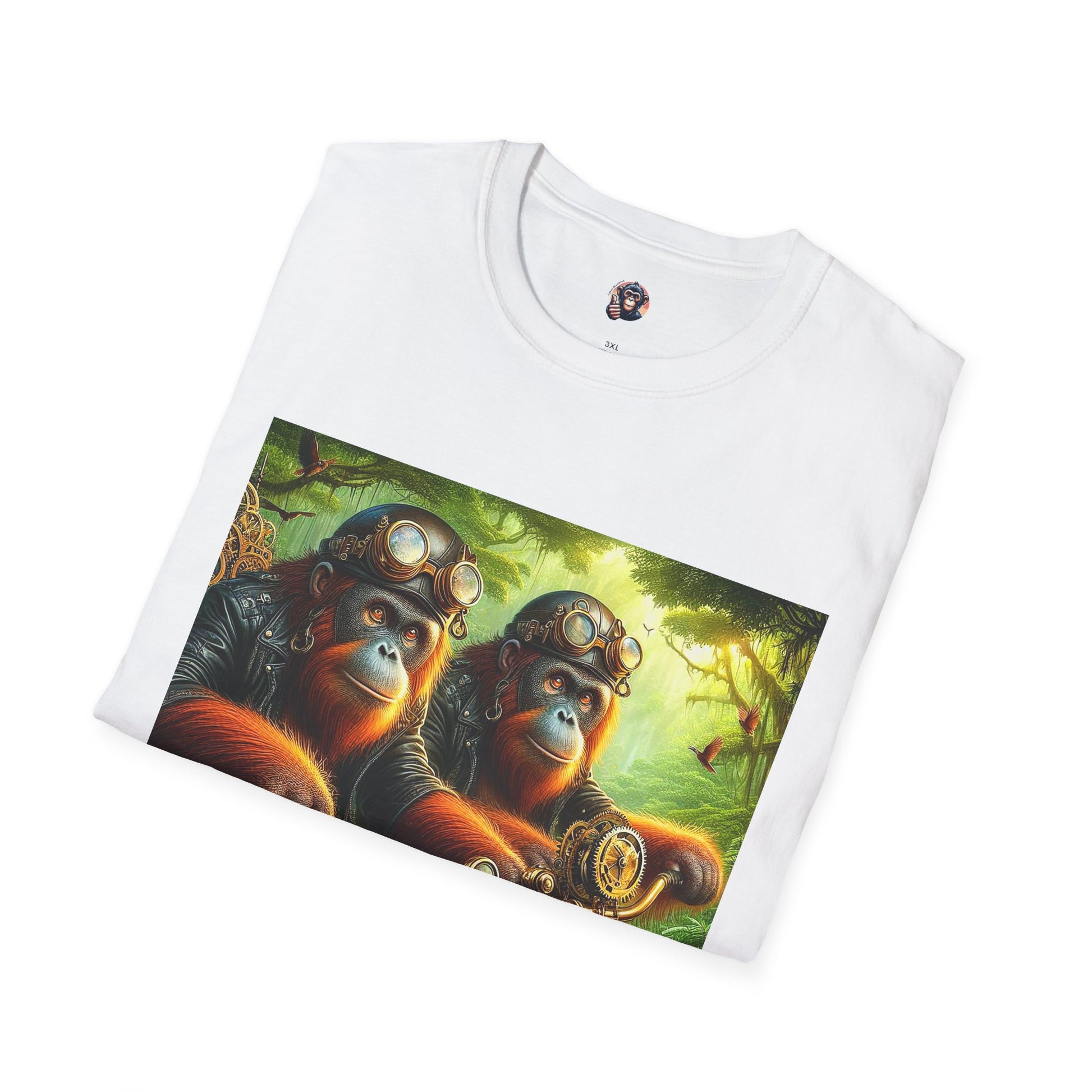 Orangutans steam punk T-Shirt Printify