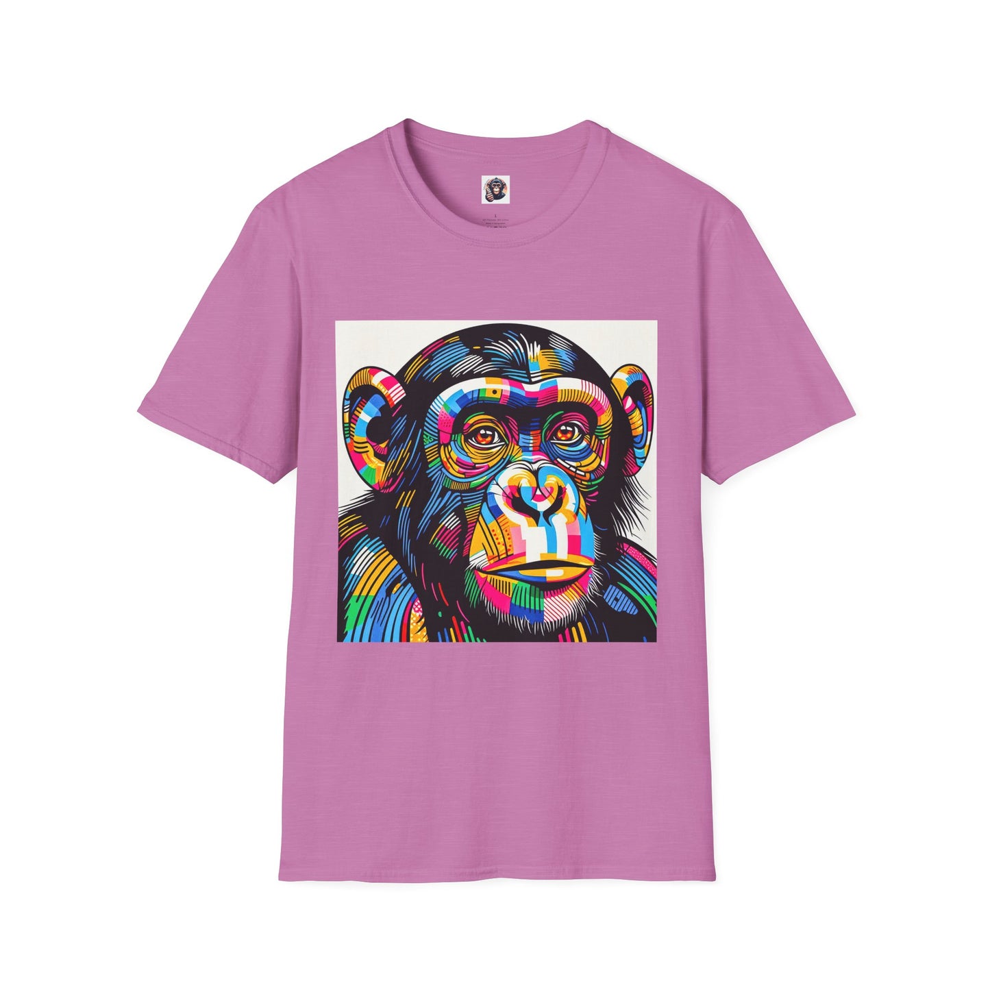 Bonobo colors T-Shirt Printify S Heather Radiant Orchid