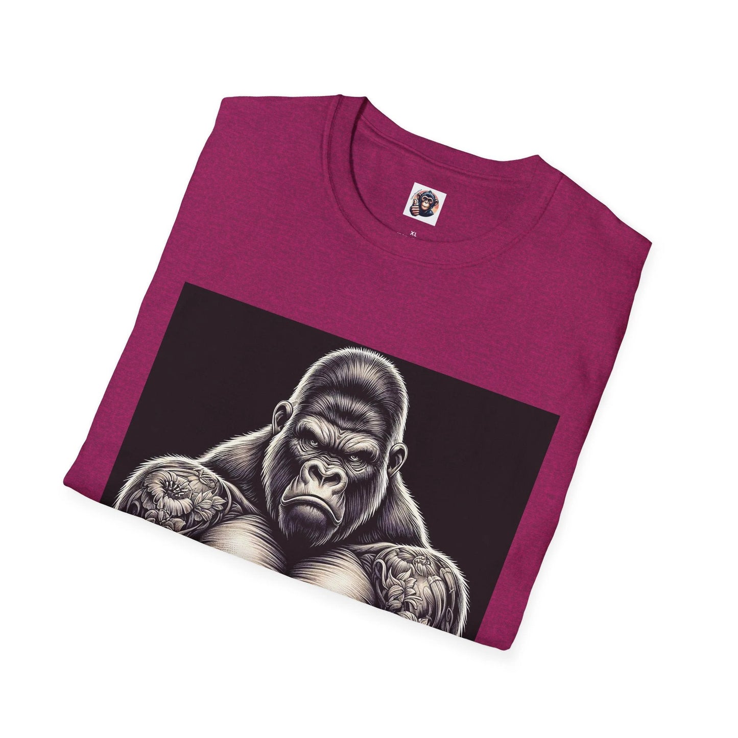 Gorilla muscles by Printify