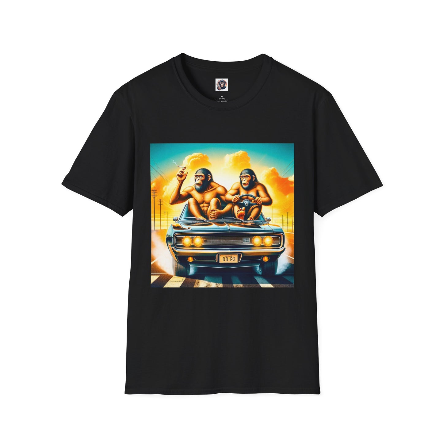 Wacky Homo Sapiens T-Shirt Printify S Black