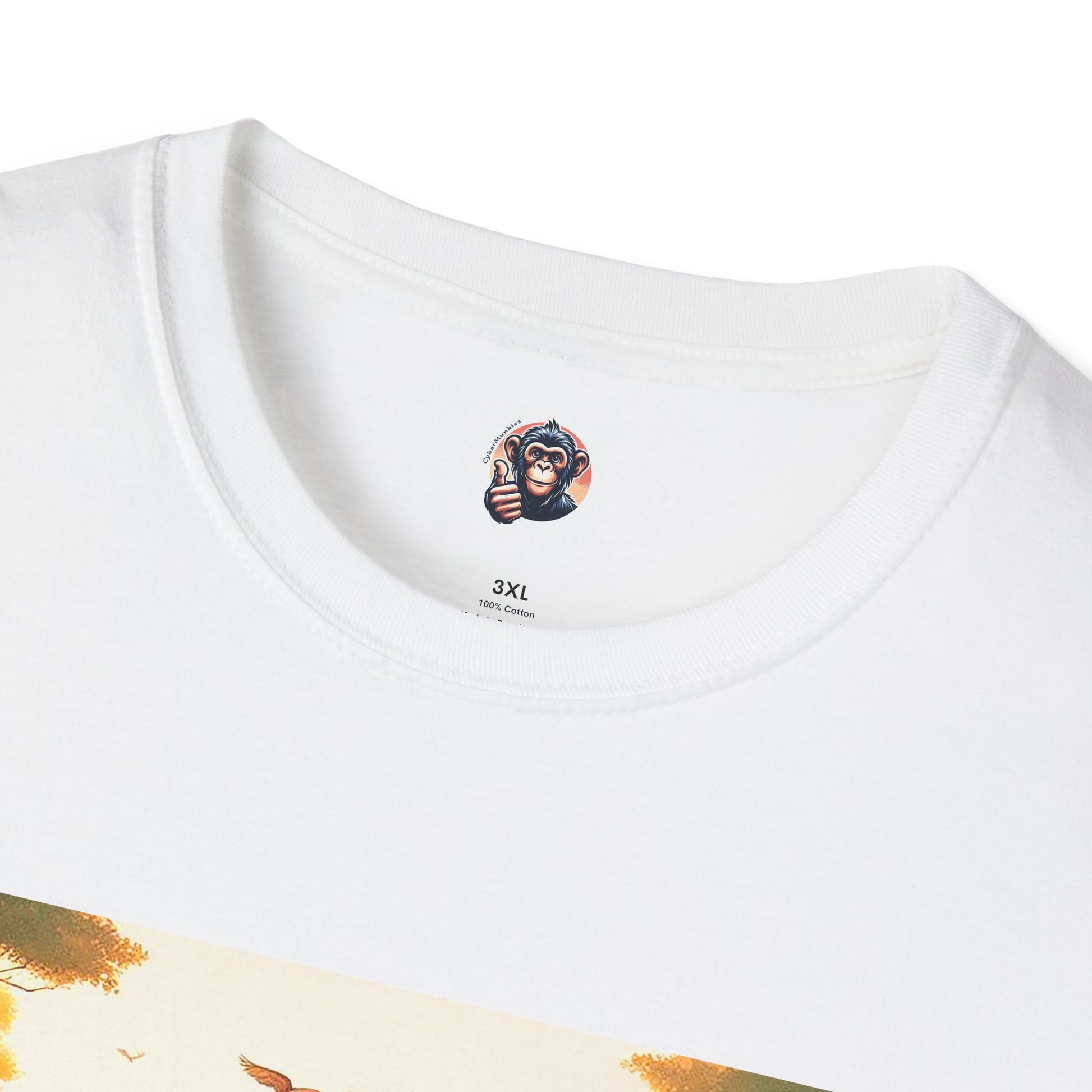 Wacky Orangutans red car T-Shirt Printify