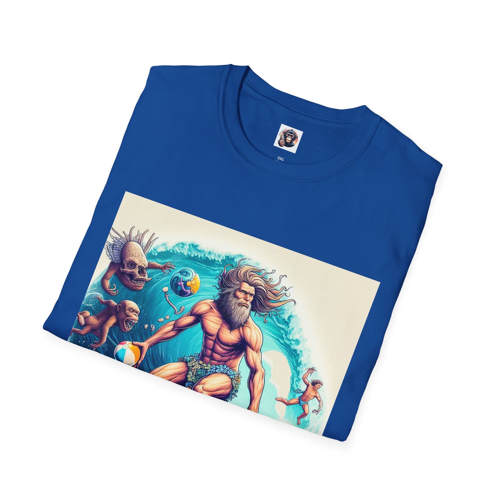Homo Sapiens surfer T-Shirt Printify
