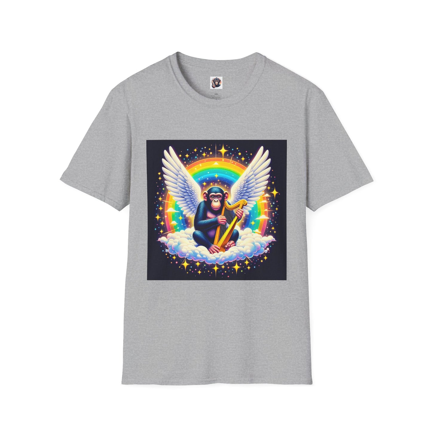 Bonobo wings T-Shirt Printify XS Sport Grey