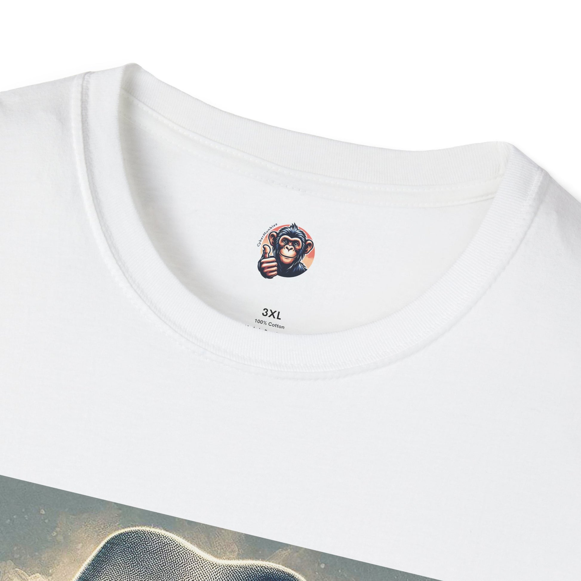 Capuchin Monkey hat and bow tie T-Shirt Printify