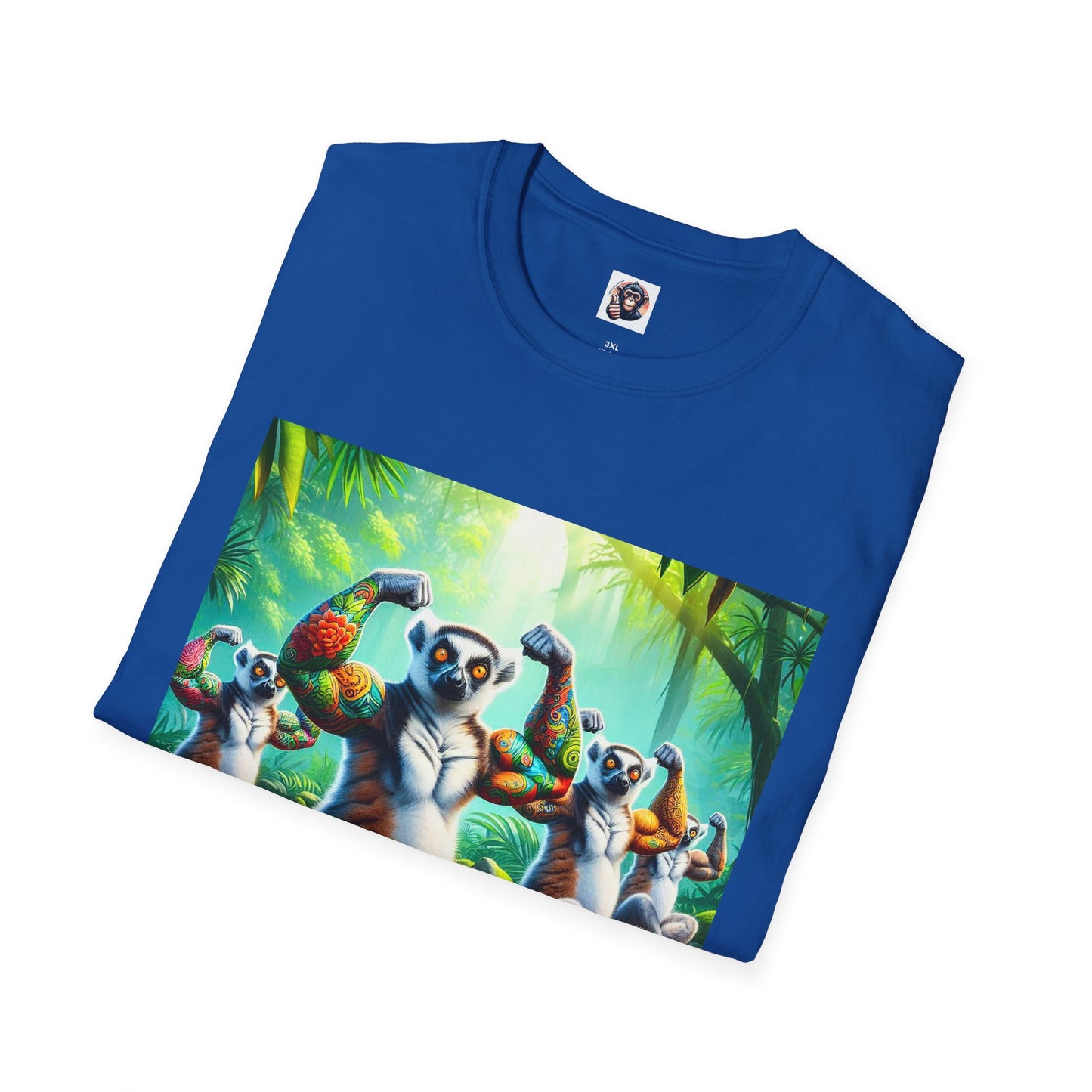 Lemurs yoga T-Shirt Printify
