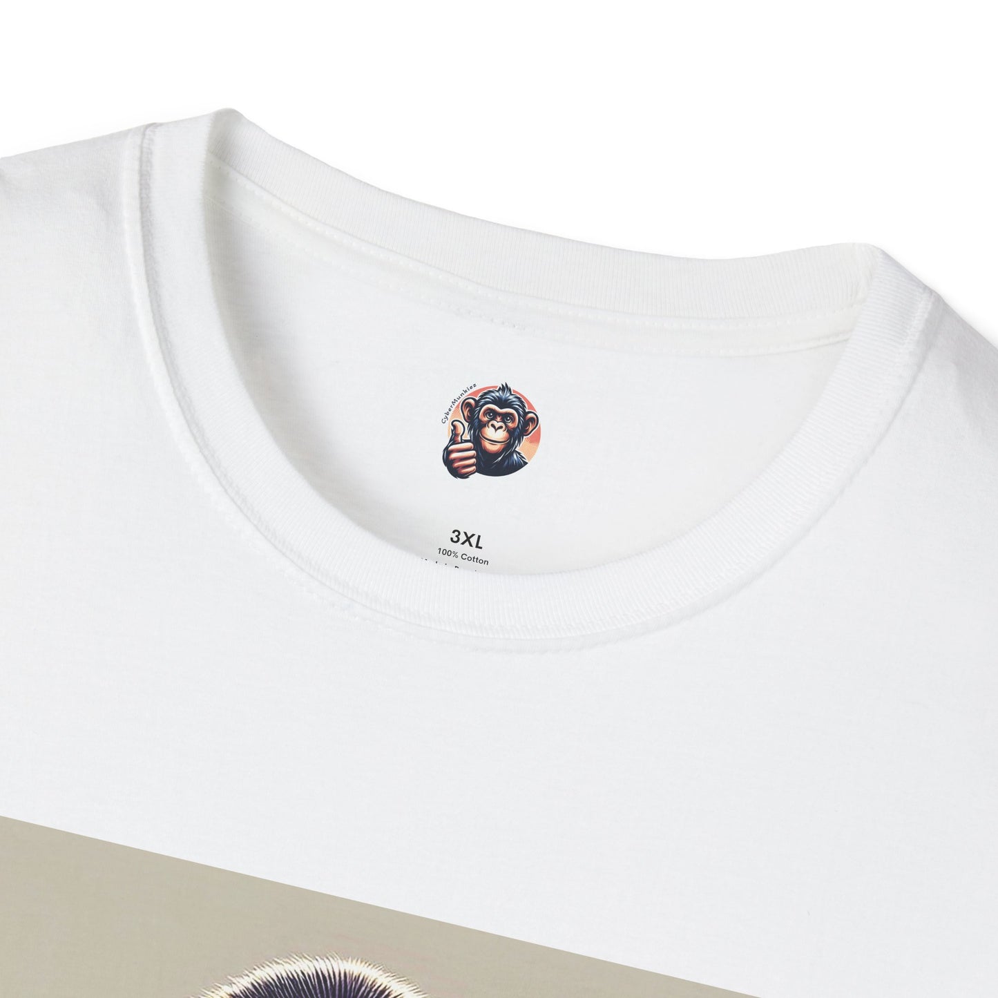 Capuchin Monkey business man T-Shirt Printify