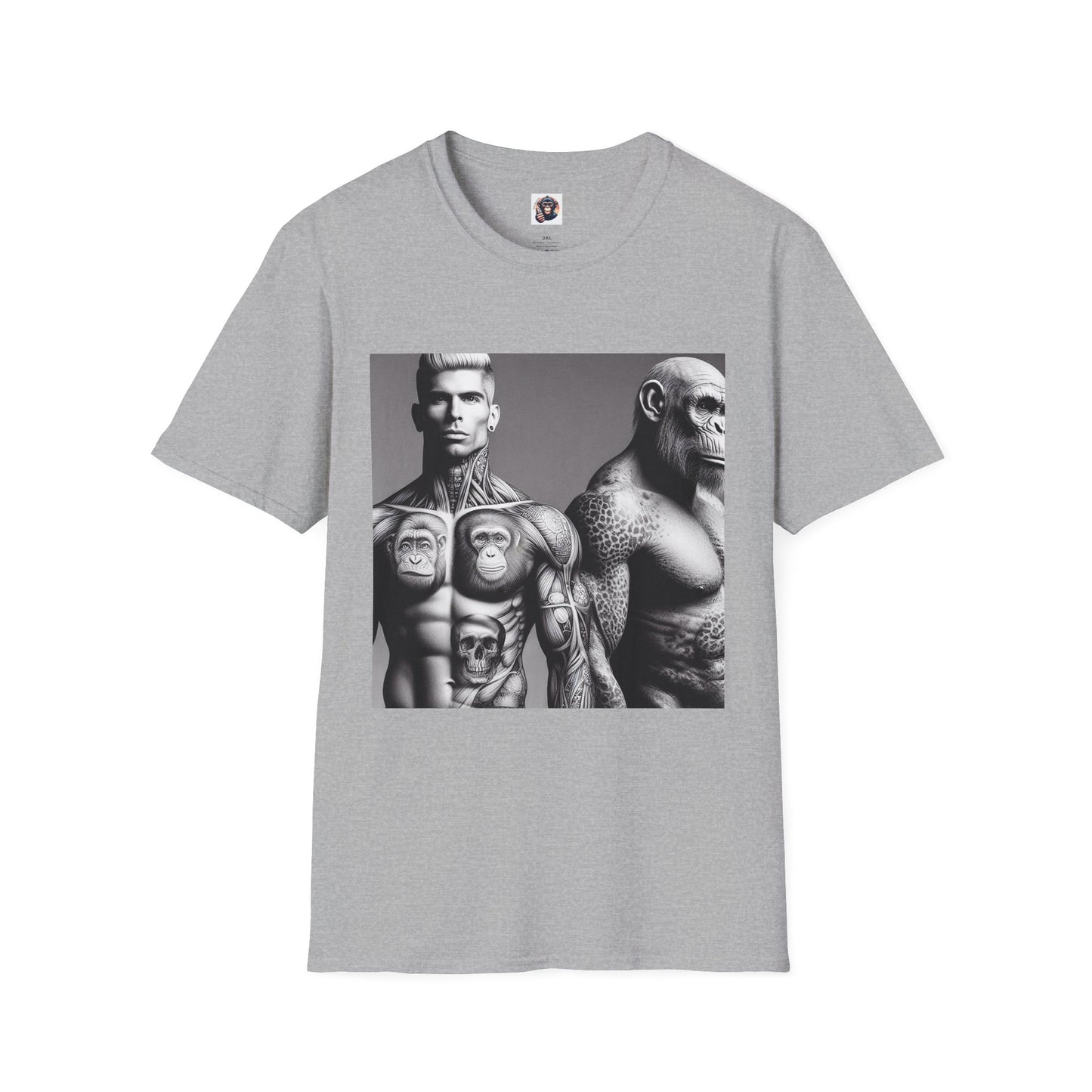 Homo Sapiens personal trainers T-Shirt Printify XS Sport Grey