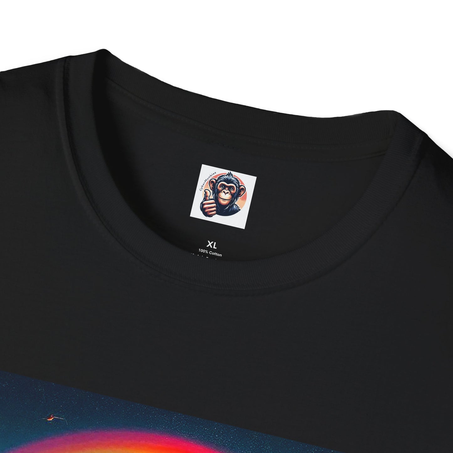 Baboon rainbow bridge T-Shirt Printify