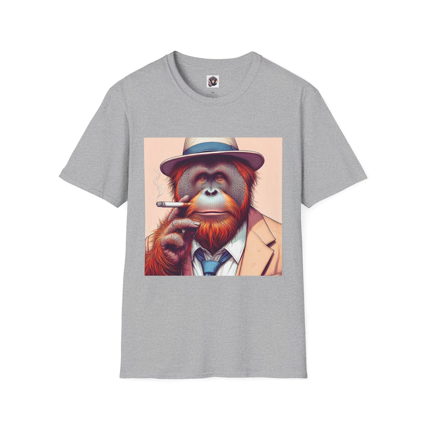 Orangutans T-Shirt Printify XS Sport Grey