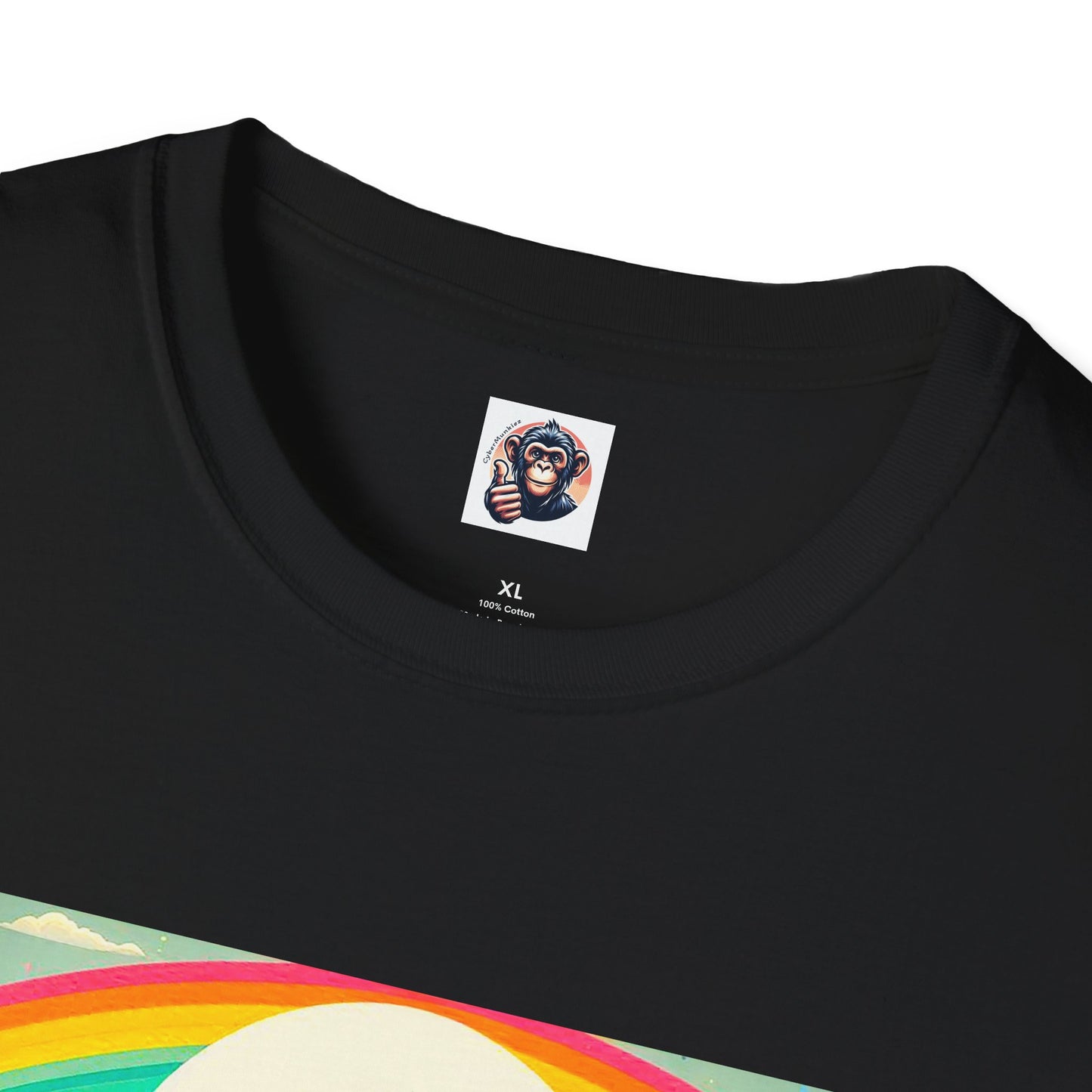Orangutans rainbow T-Shirt Printify
