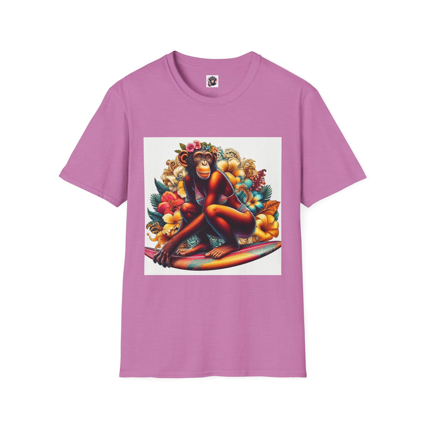 Bonobo T-Shirt Printify S Heather Radiant Orchid