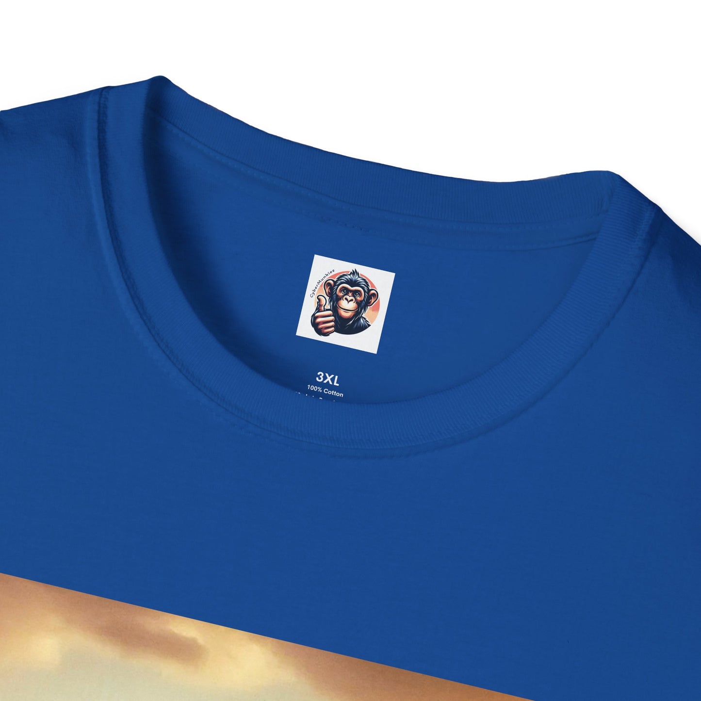 Wacky Chimp tiny car T-Shirt Printify