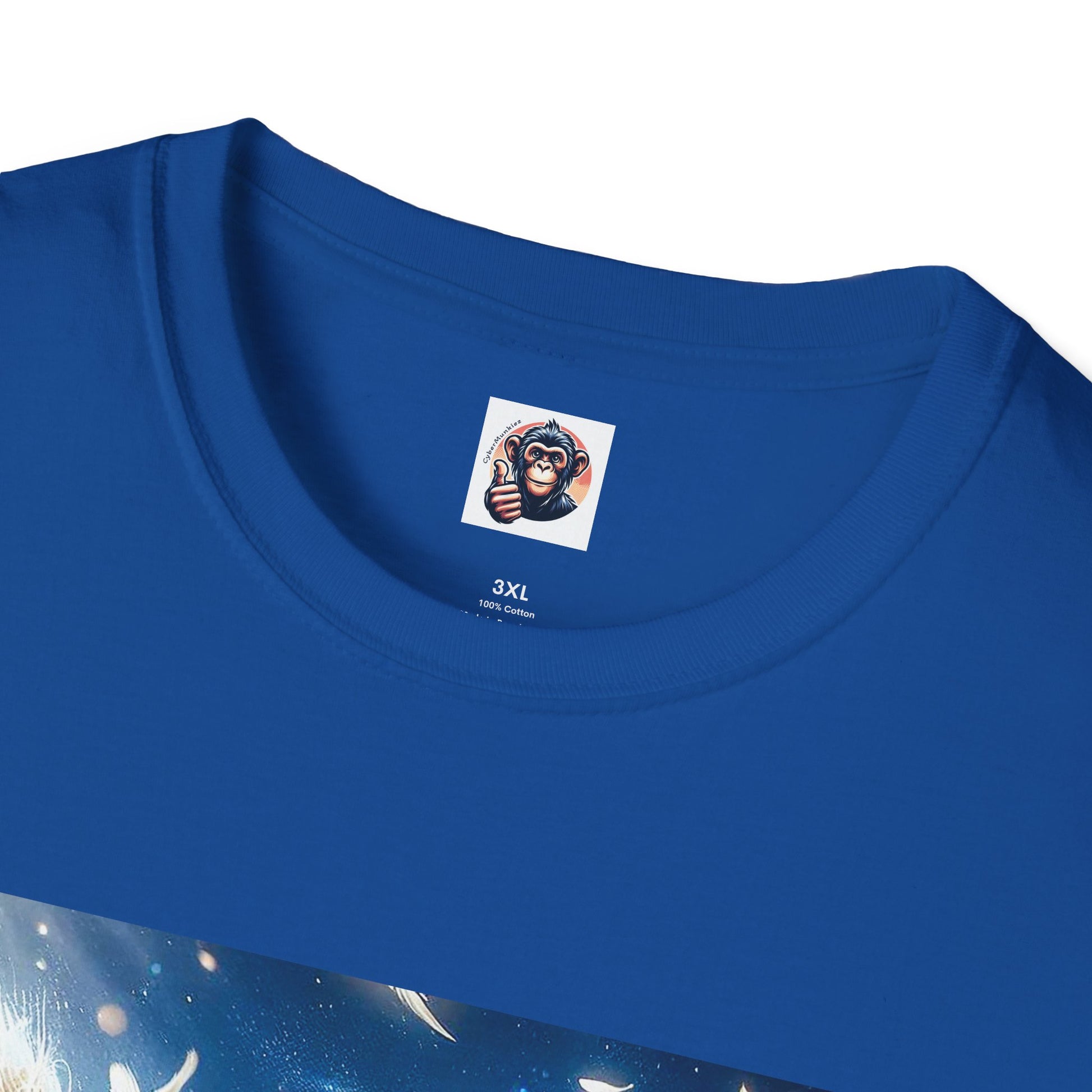 Capuchin Monkey Angel wings T-Shirt Printify