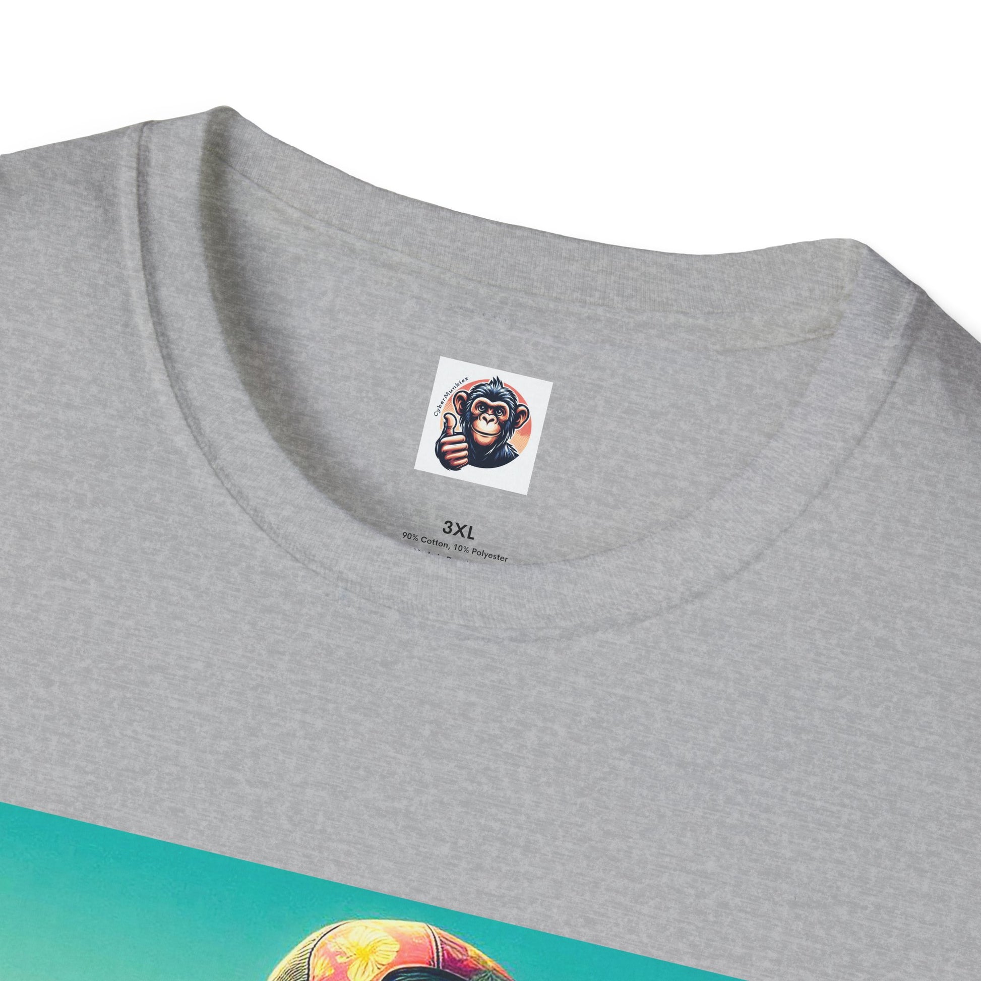 Chimp ocean babe T-Shirt Printify