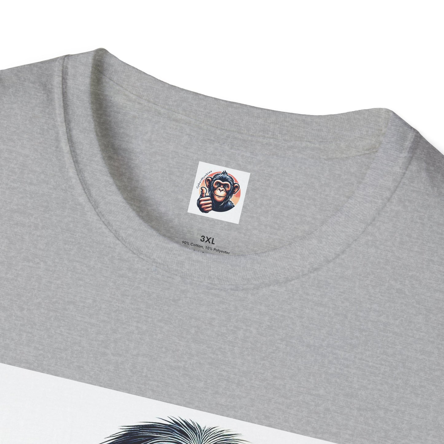 Chimp happt surfer T-Shirt Printify