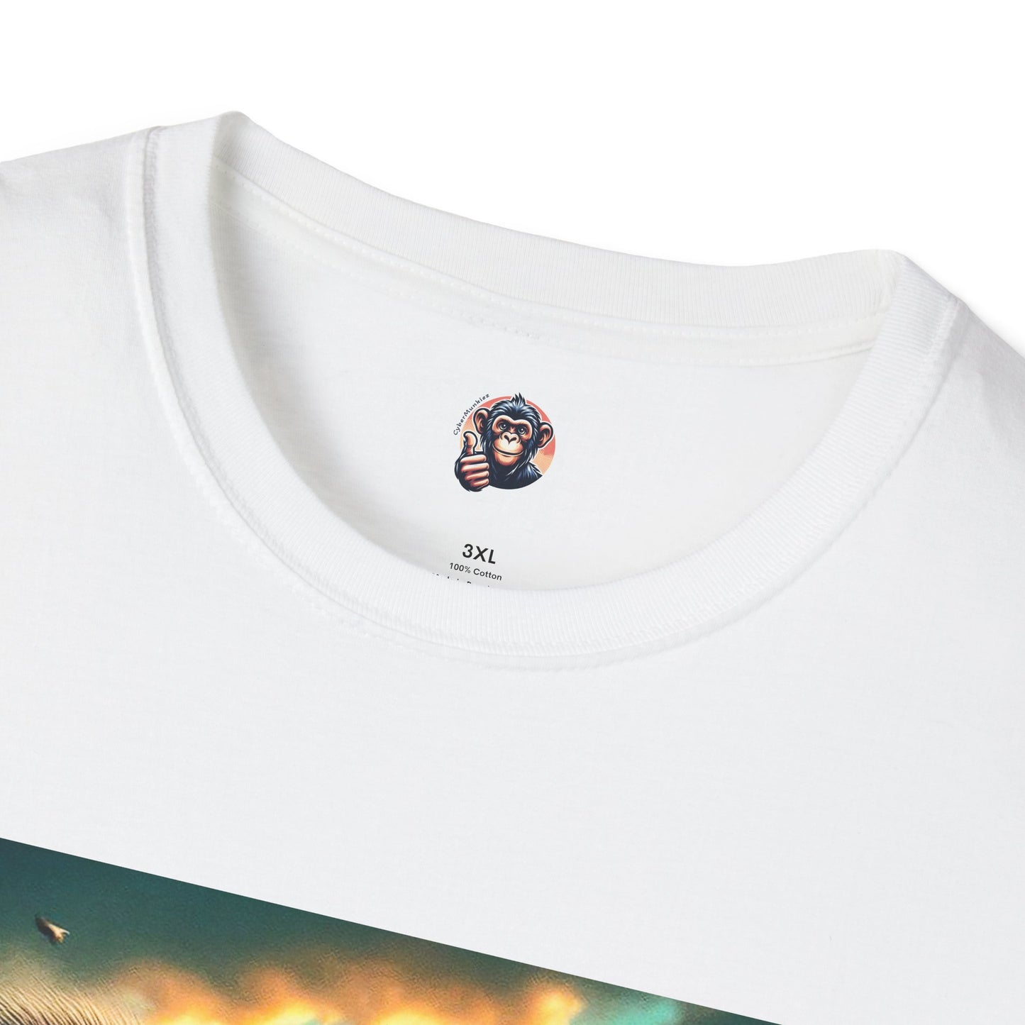 Wacky Baboon couple driving T-Shirt Printify