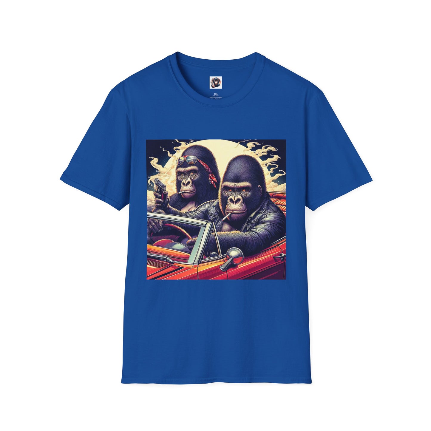 Wacky Gorilla T-Shirt Printify XS Royal