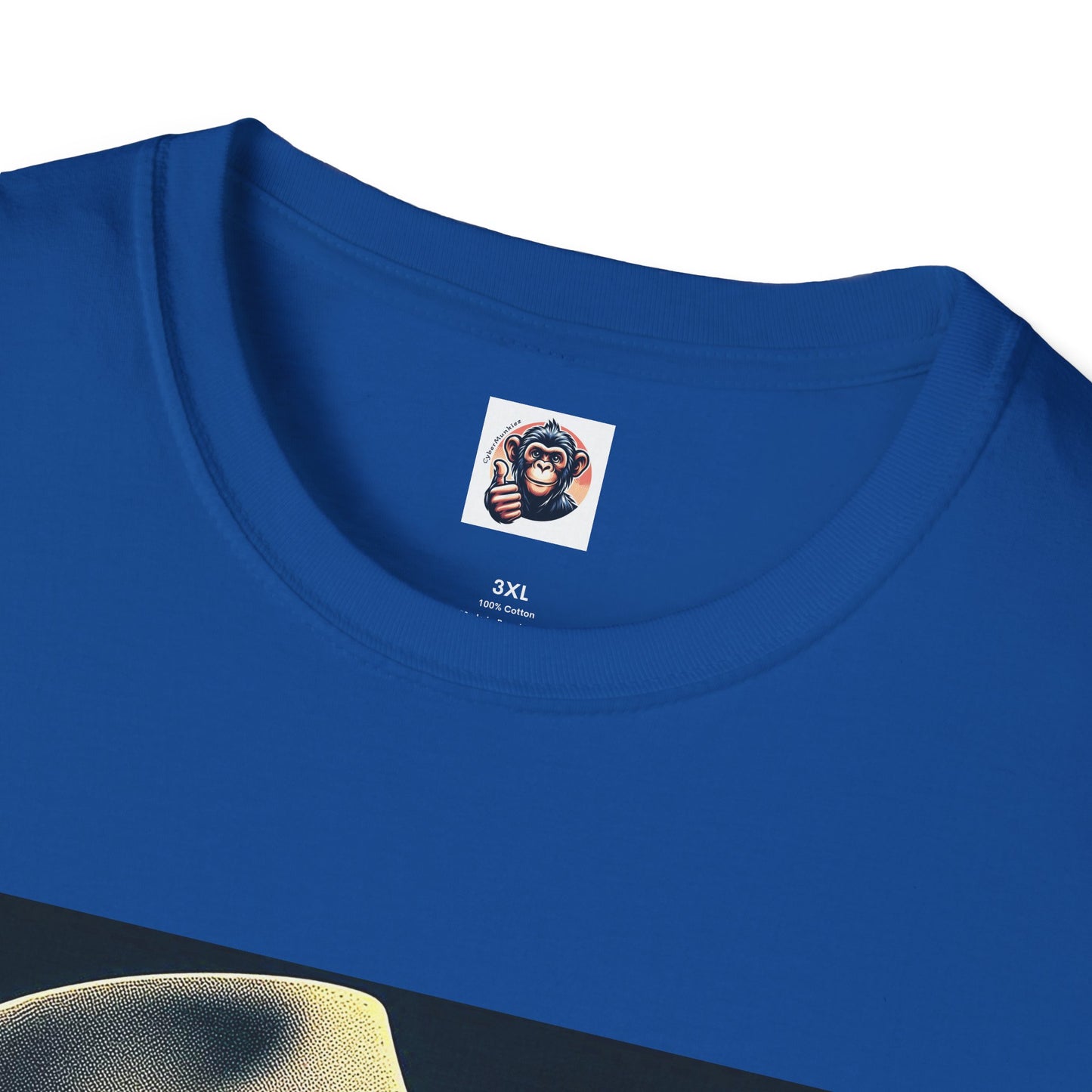 Baboon cigar smoking T-Shirt Printify