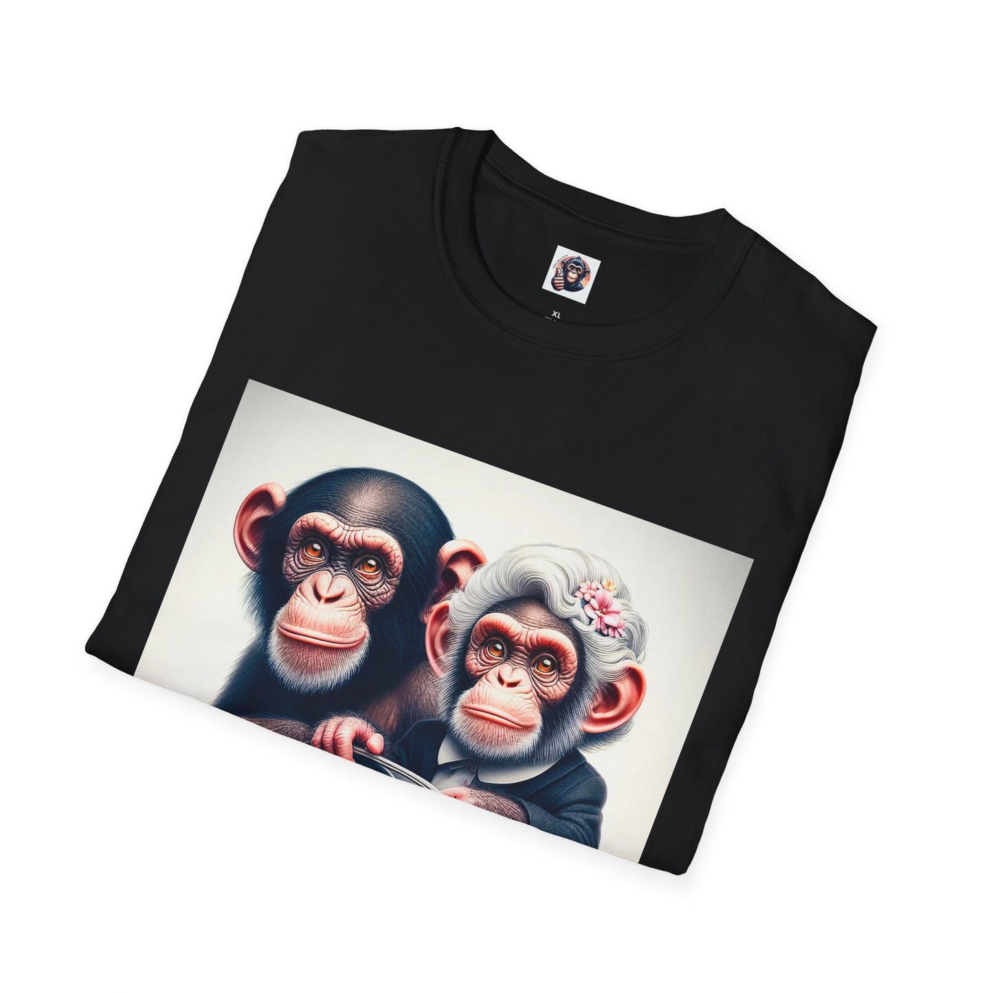Wacky Chimp baby driver T-Shirt Printify