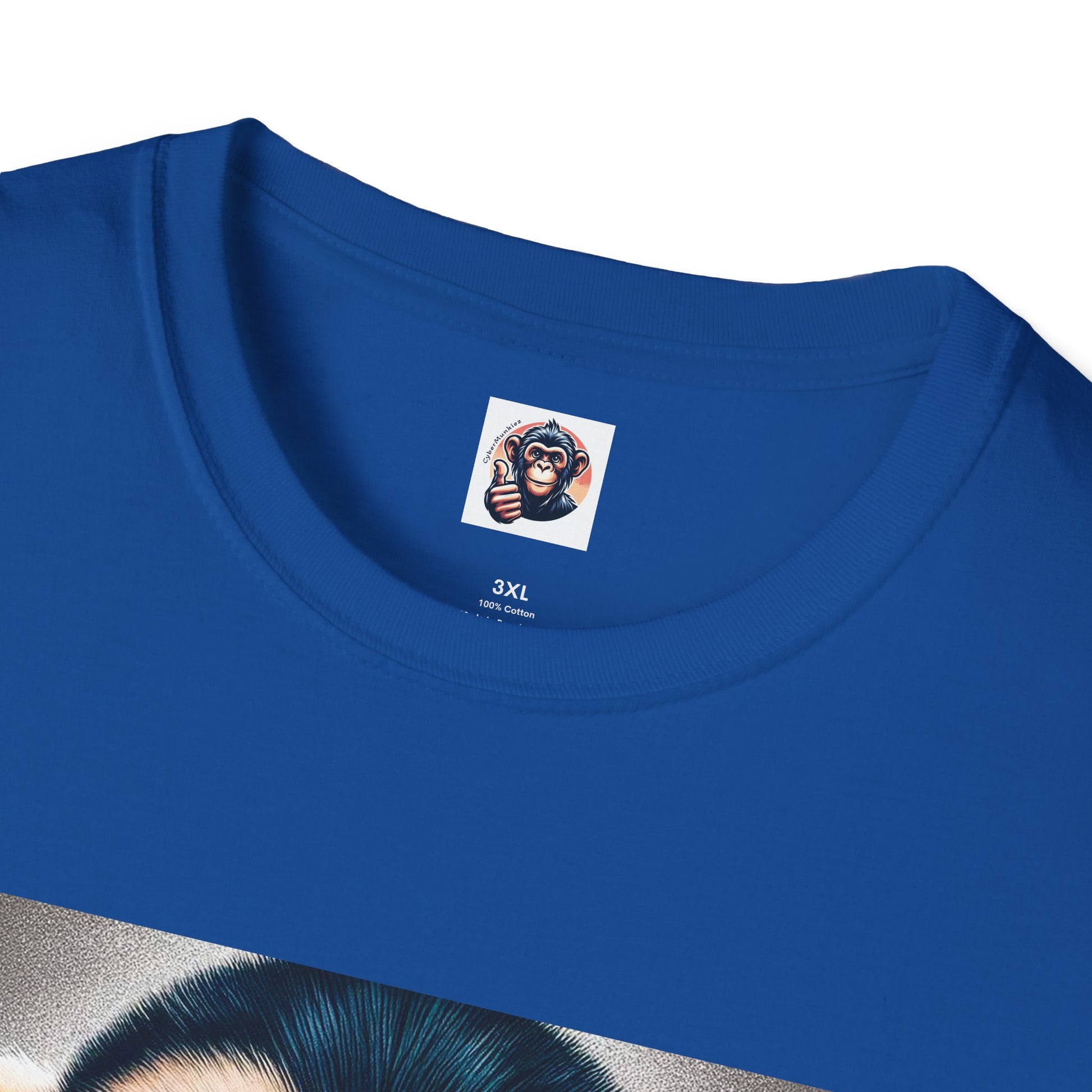 Capuchin Monkey rough muscles T-Shirt Printify