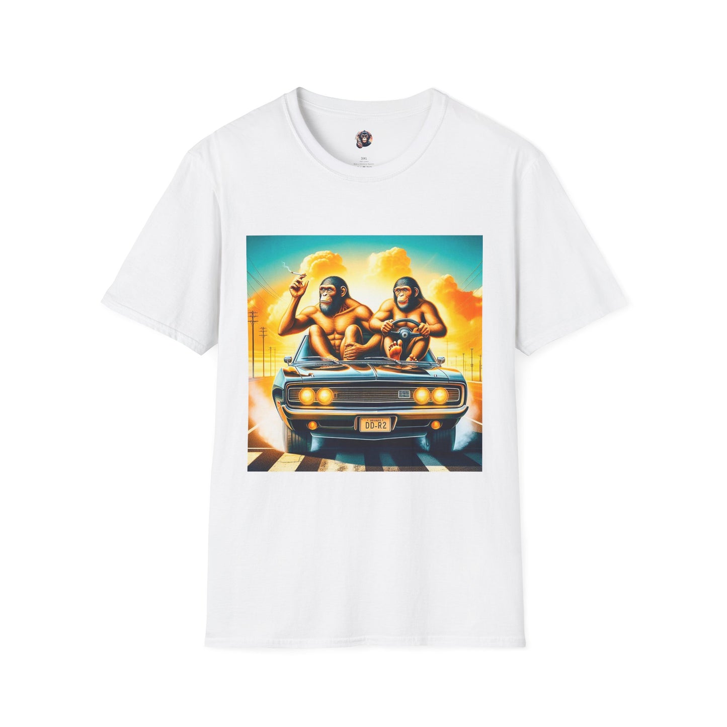 Wacky Homo Sapiens T-Shirt Printify S White