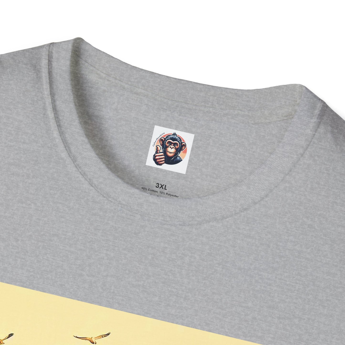 Baboon surfer T-Shirt Printify