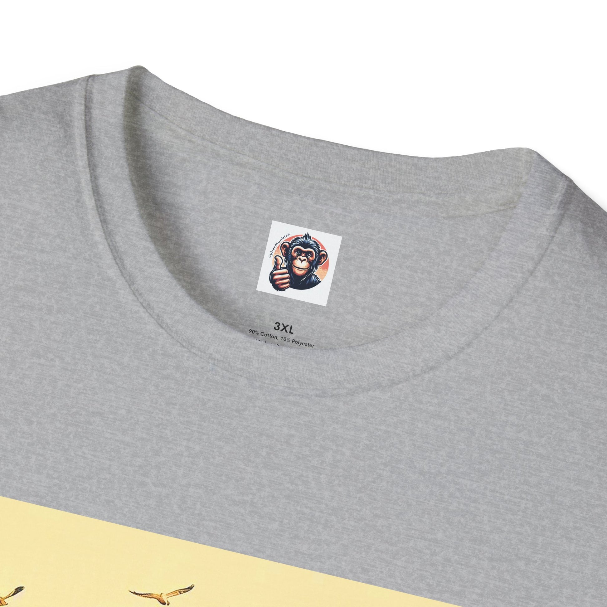 Baboon surfer T-Shirt Printify