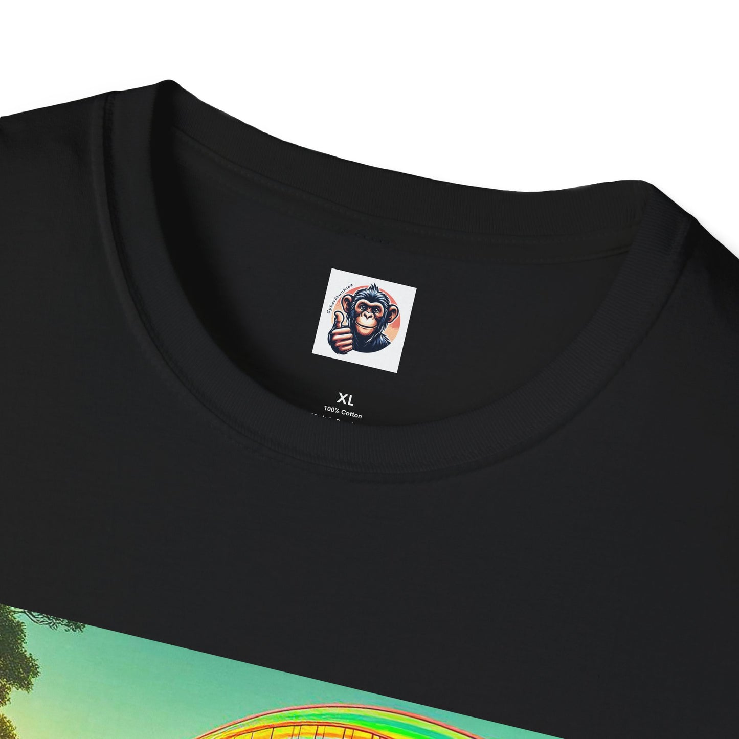 Orangutans rainbow bridge T-Shirt Printify