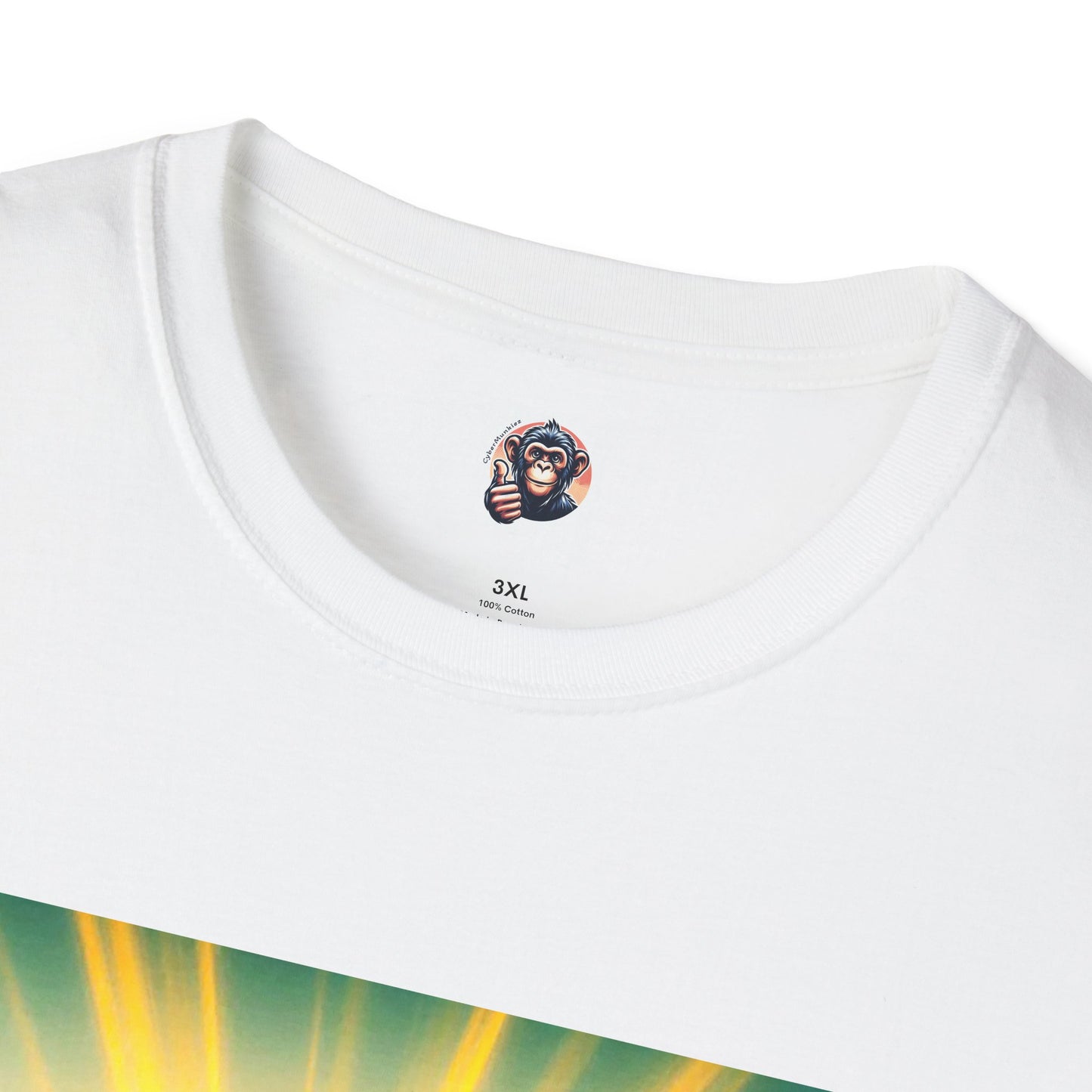 Gorilla flying T-Shirt Printify