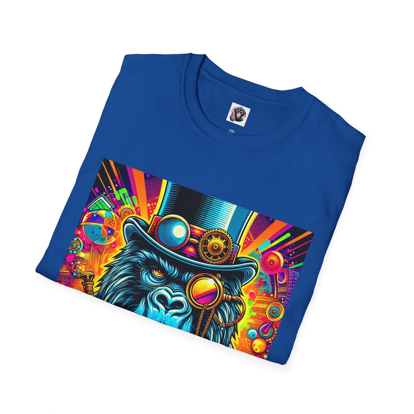 Gorilla steam punk T-Shirt Printify