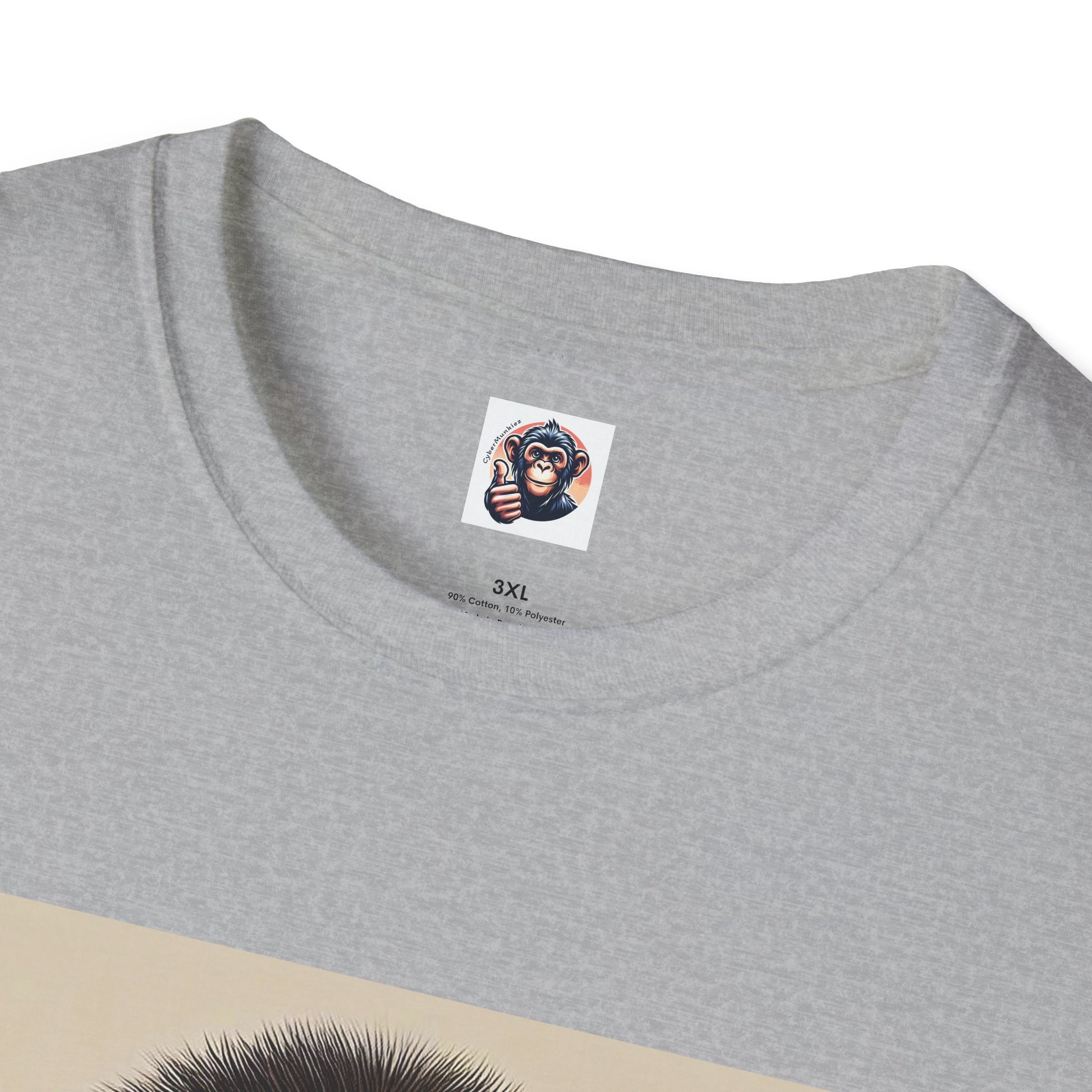 Capuchin Monkey business man T-Shirt Printify