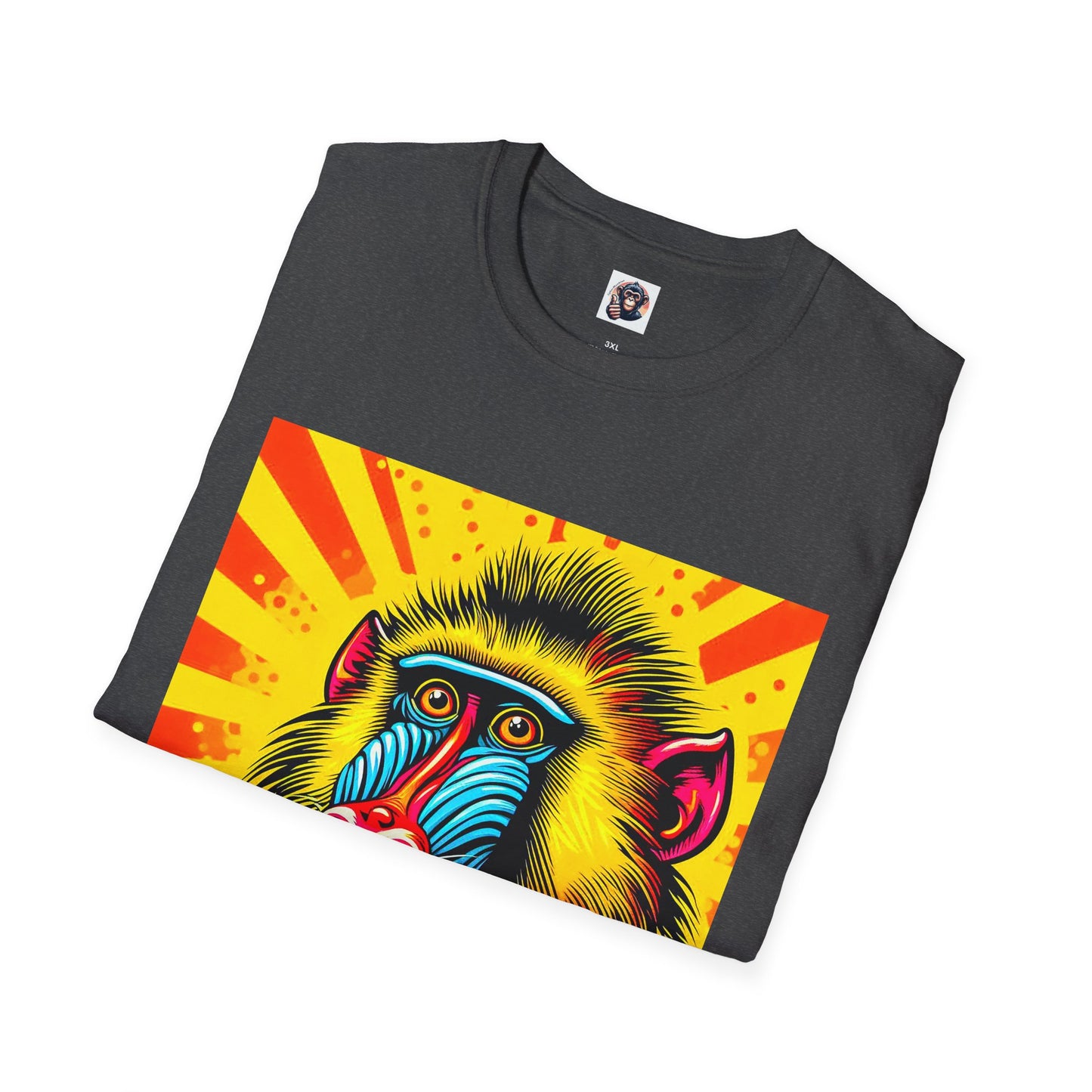 Baboon colors T-Shirt Printify