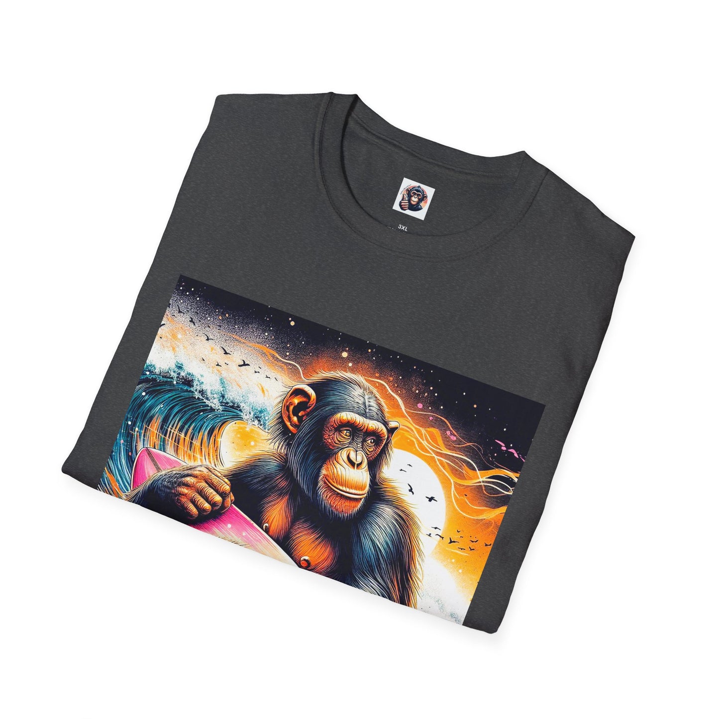Bonobo surfer T-Shirt Printify