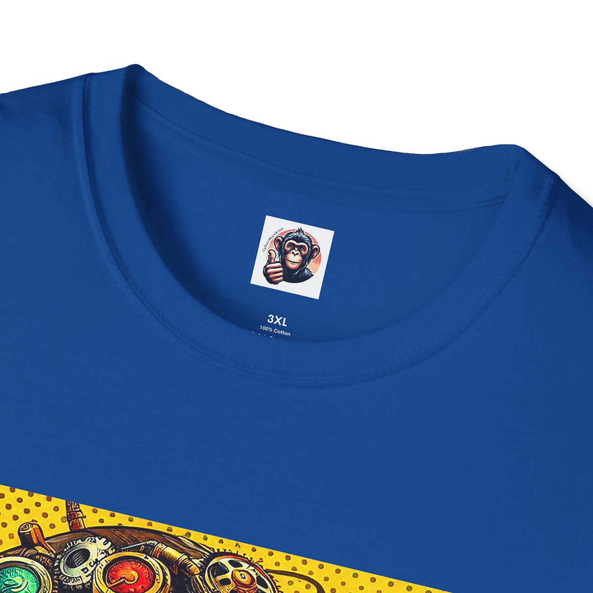 Capuchin Monkey steam punk T-Shirt Printify