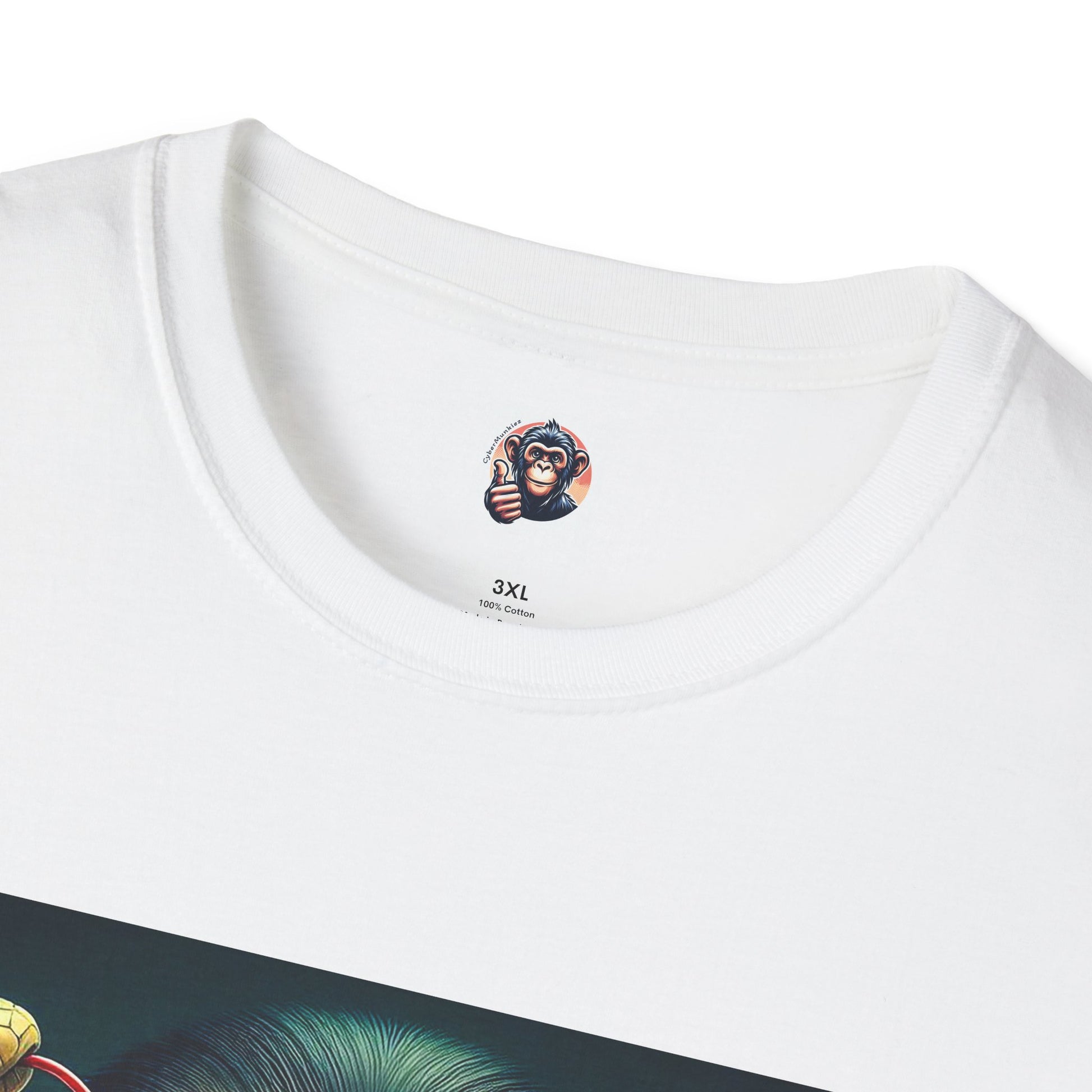 Capuchin Monkey scary snakes shirt T-Shirt Printify