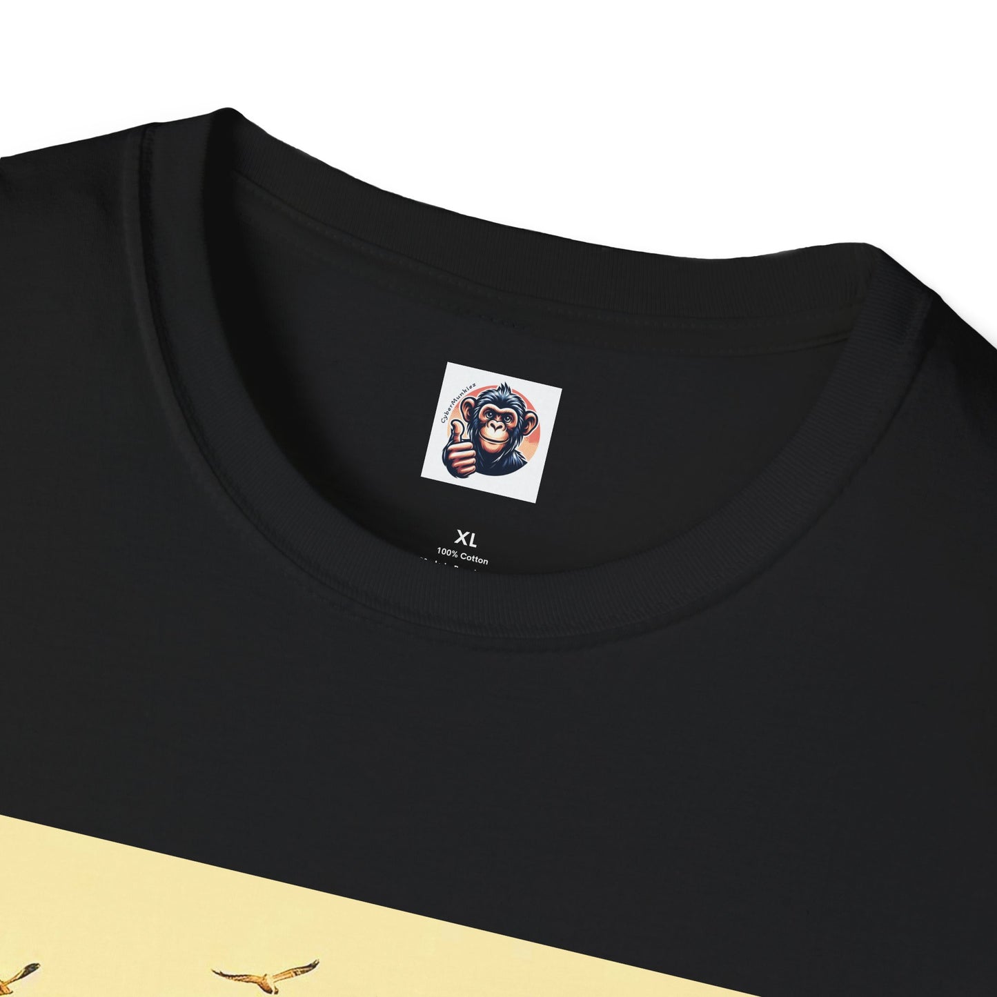 Baboon surfer T-Shirt Printify