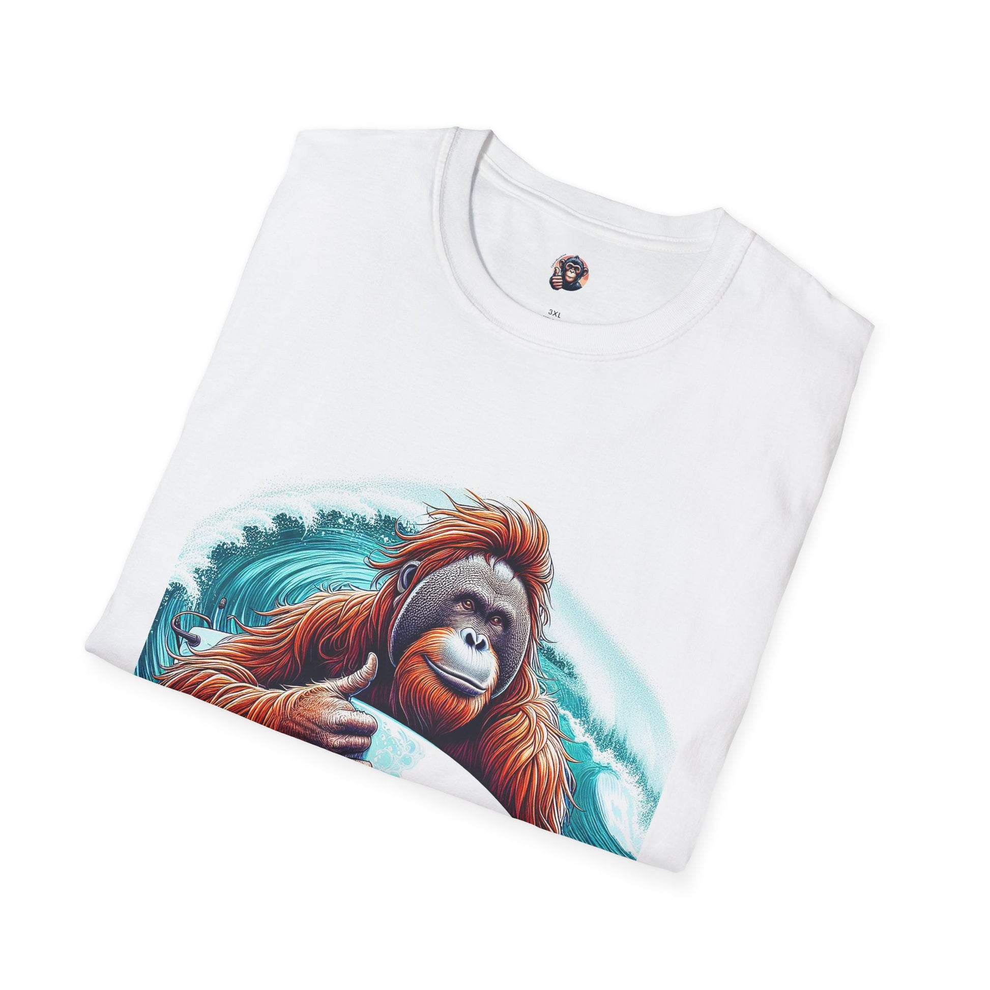 Orangutans surfer T-Shirt Printify