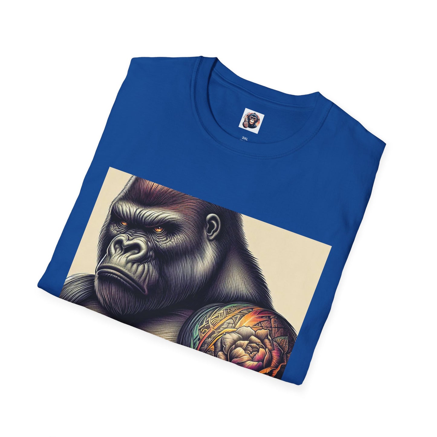 Gorilla angry T-Shirt Printify