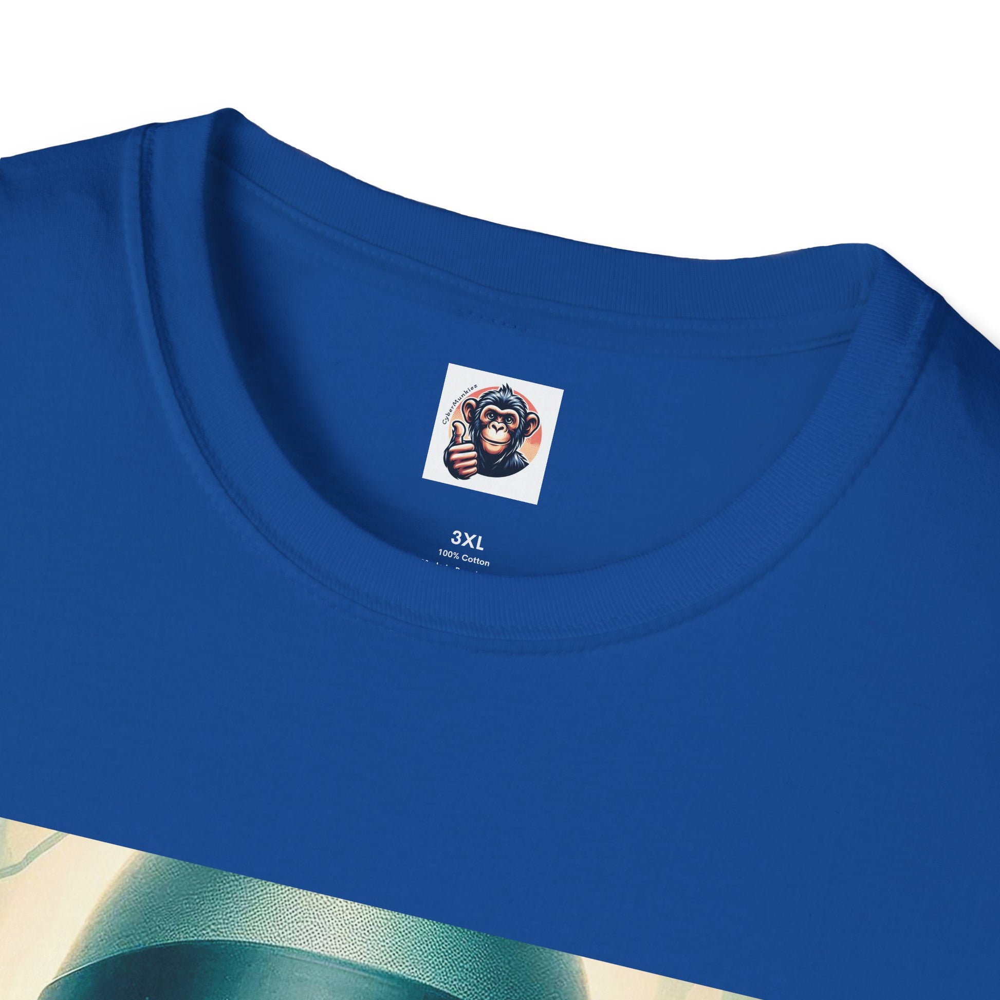 Gorilla cigar smoking T-Shirt Printify