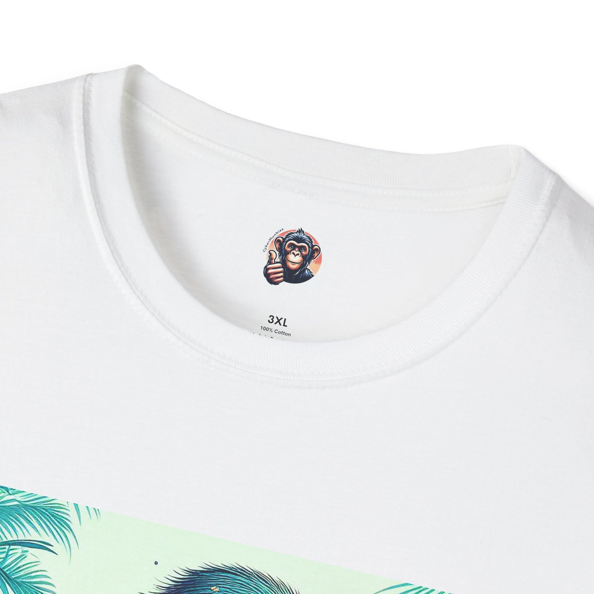 Bonobo crashing waves T-Shirt Printify