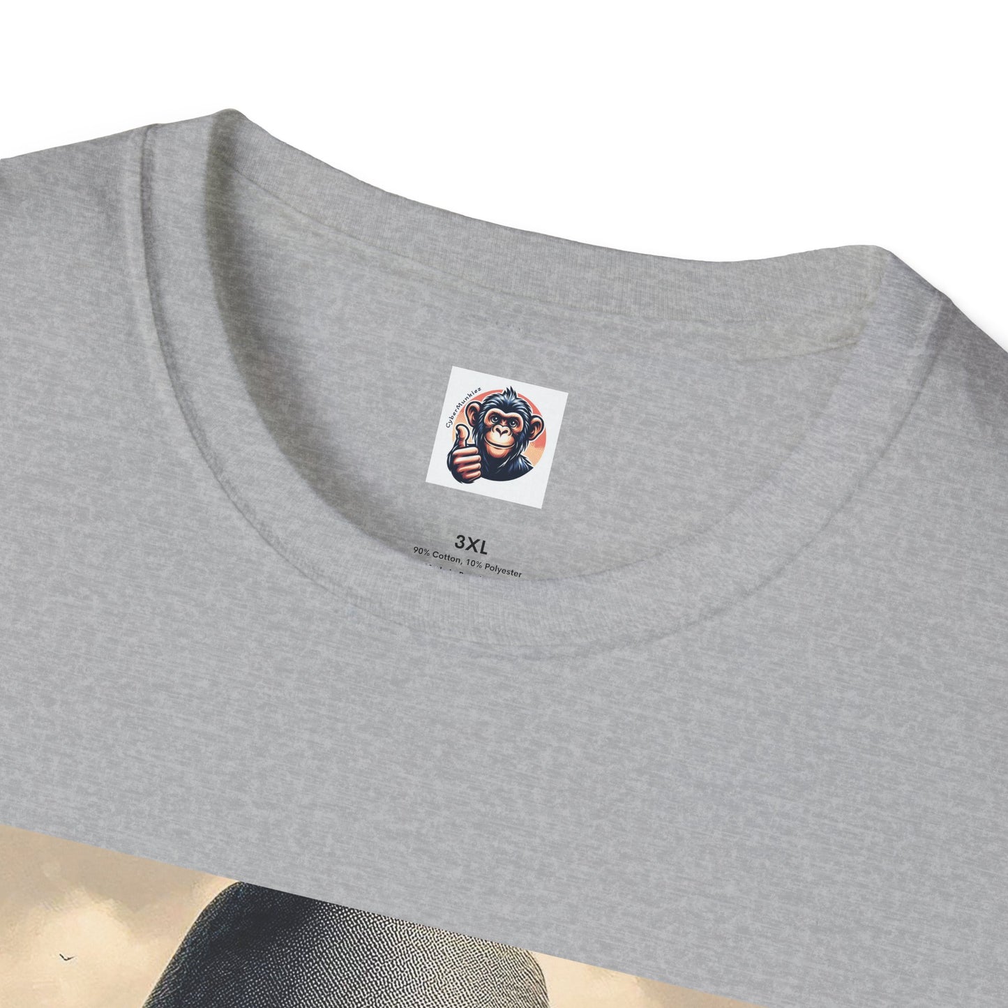 Bonobo hat and bow tie T-Shirt Printify