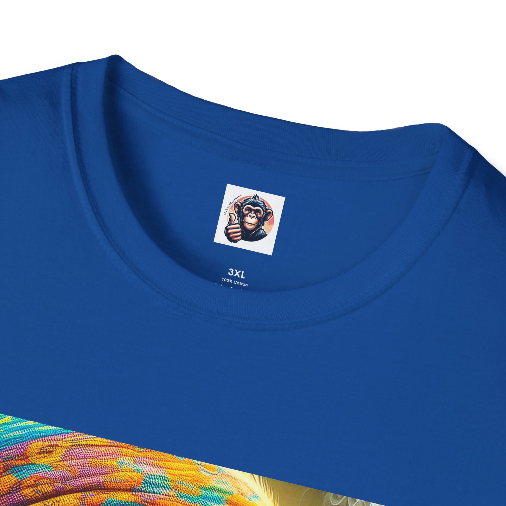 Capuchin Monkey old man shirt T-Shirt Printify