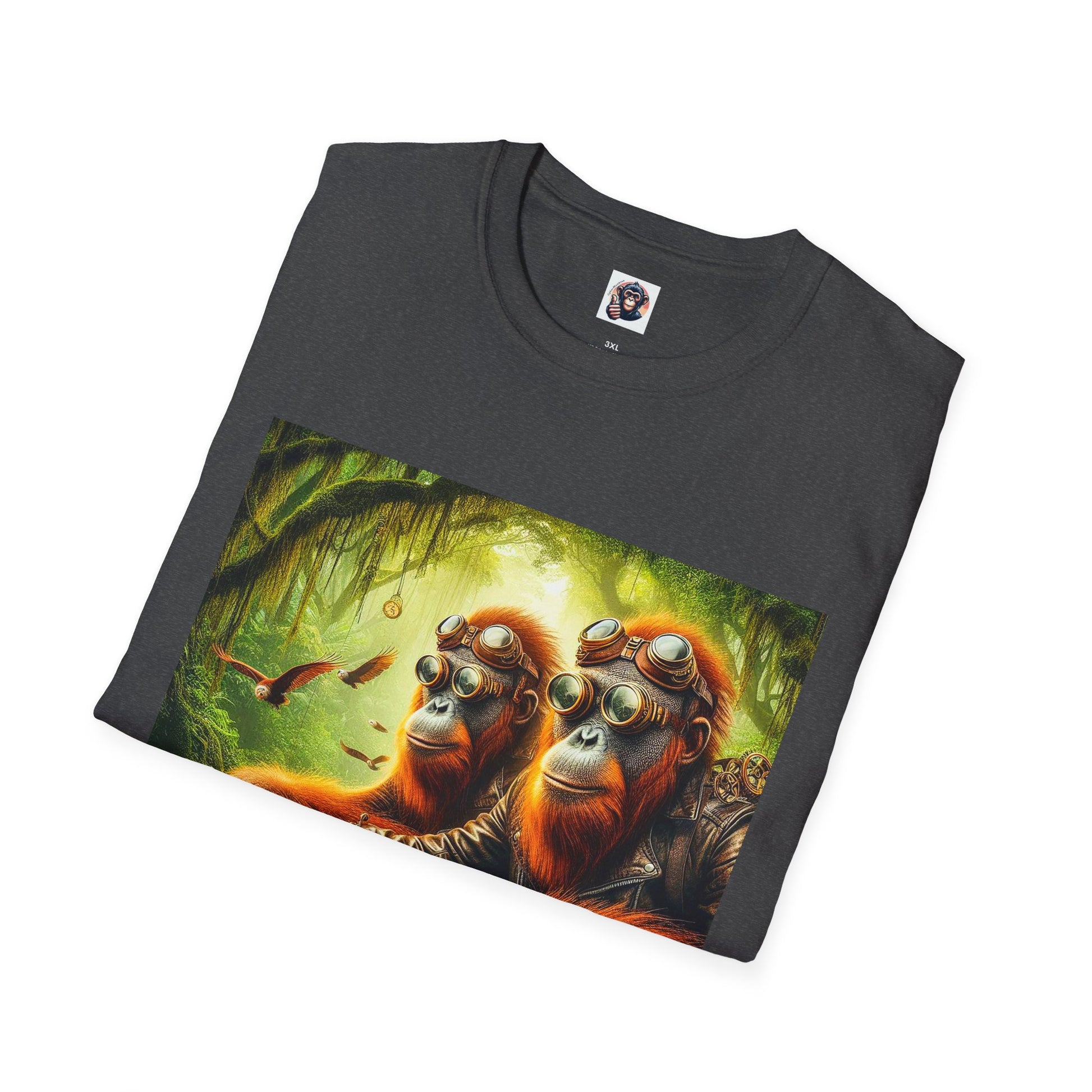 Orangutans jungle friebds T-Shirt Printify