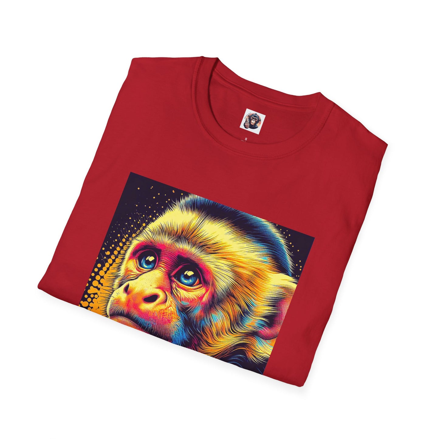 Capuchin Monkey colorful beauty shirt