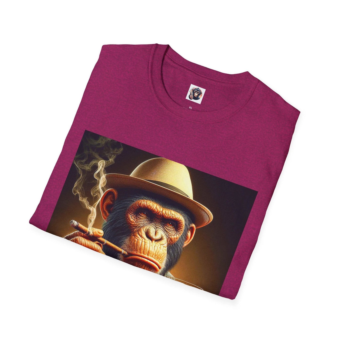 Bonobo whiskey and smoking by Printify