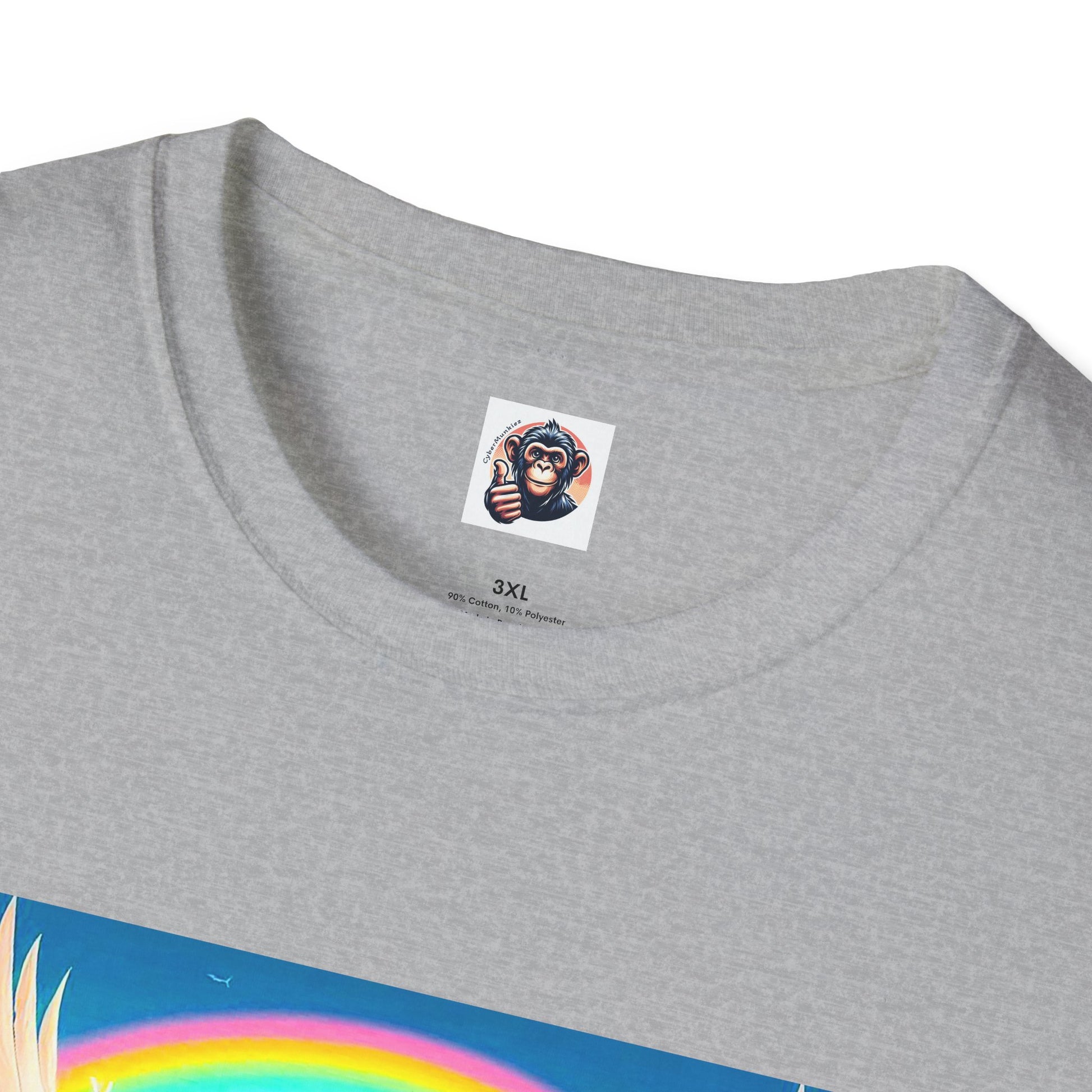 Baboon Angel wings T-Shirt Printify