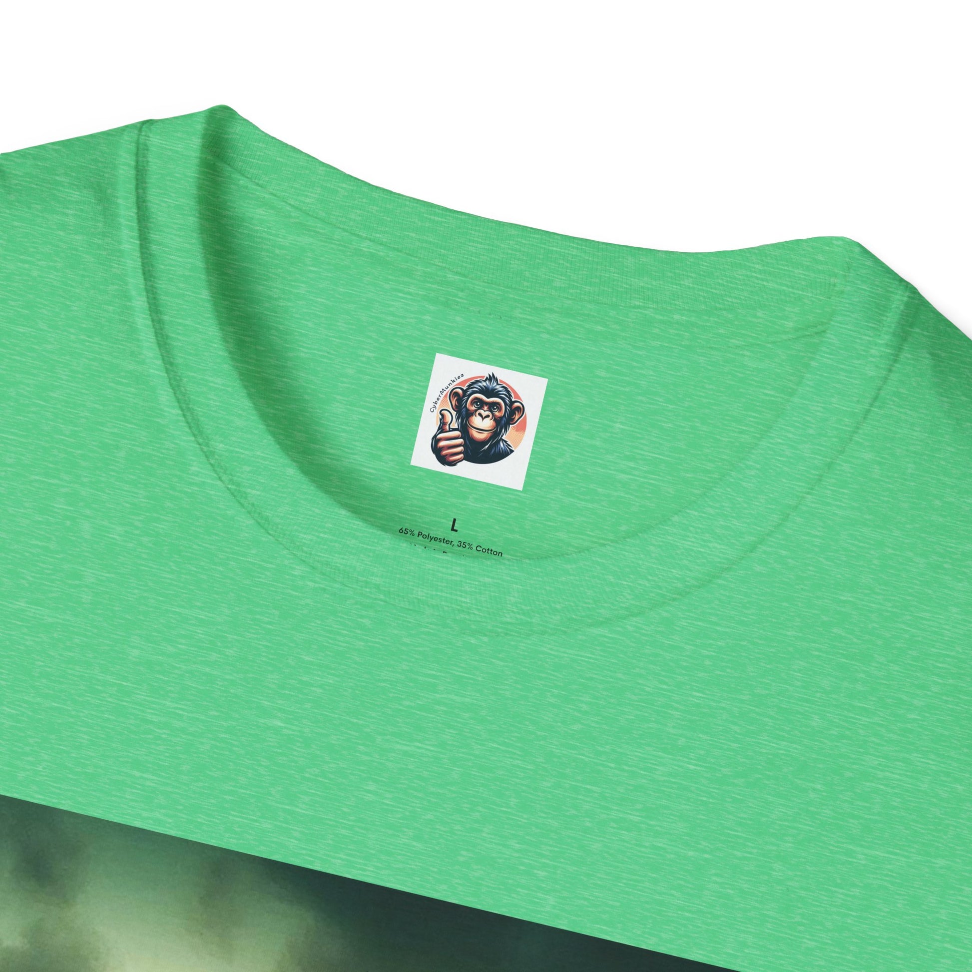 Wacky Baboon orange car T-Shirt Printify