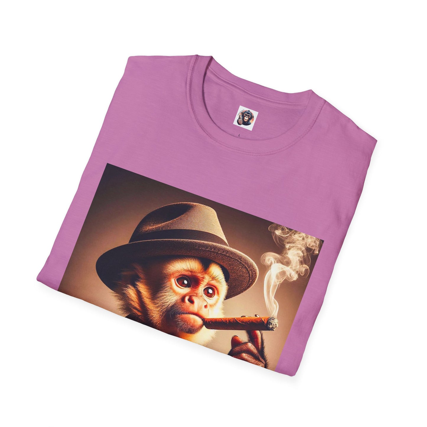 Capuchin Monkey smoking cigar shirt