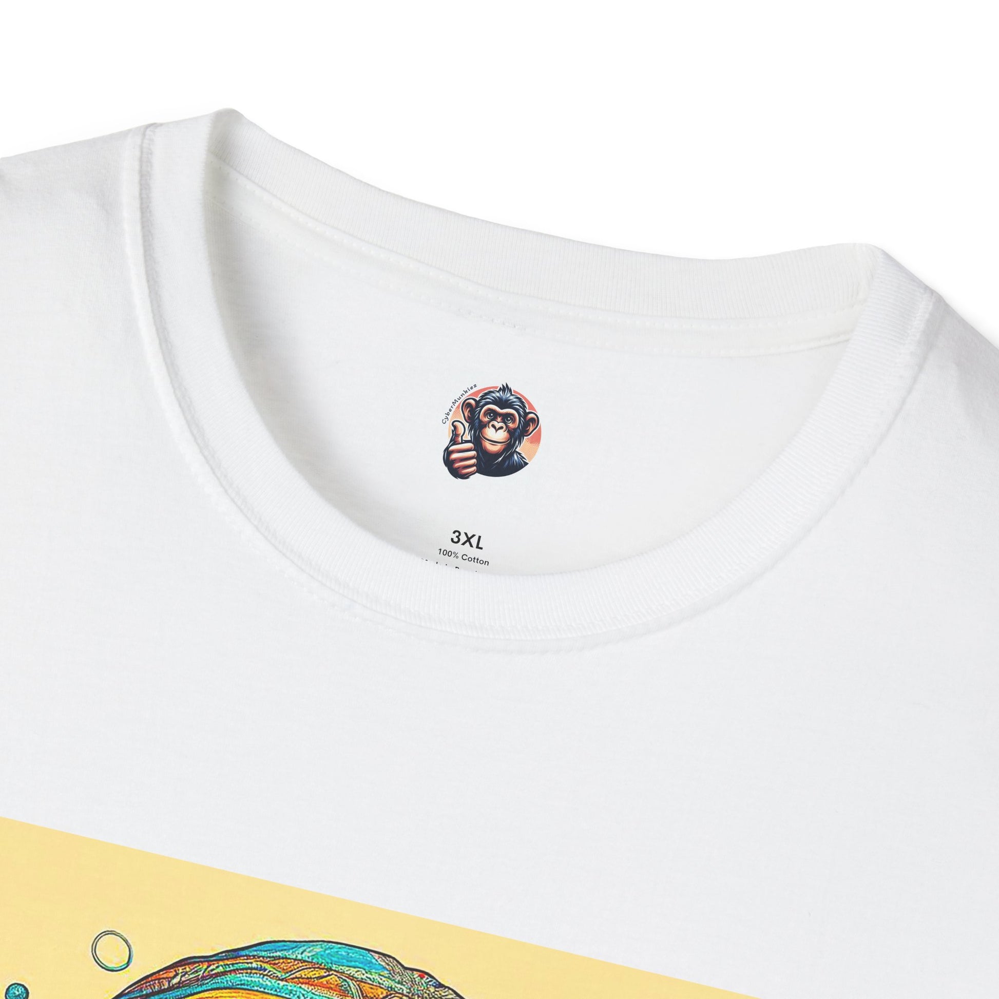 Capuchin Monkey 70s princess shirt T-Shirt Printify