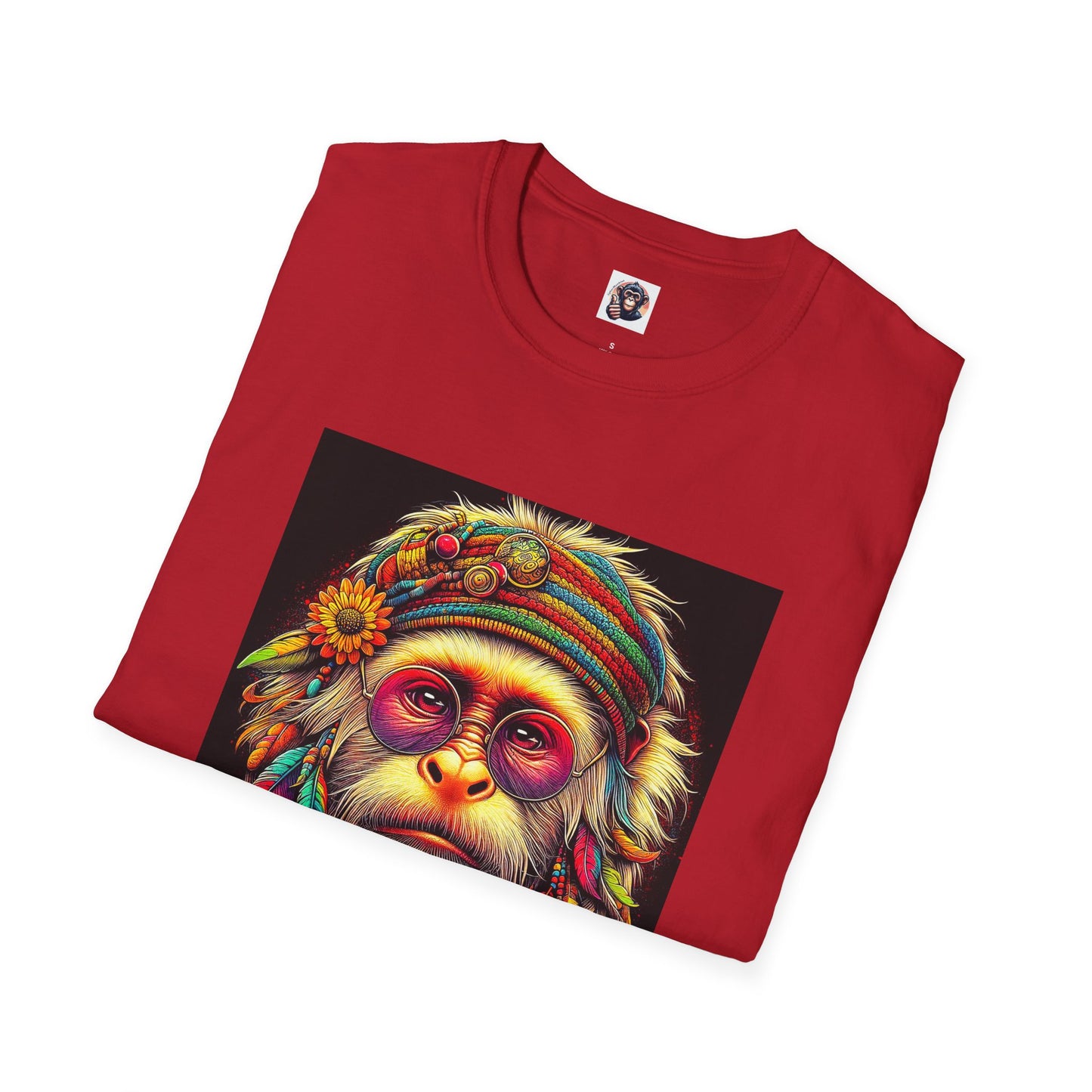 Capuchin Monkey 70s hippie
